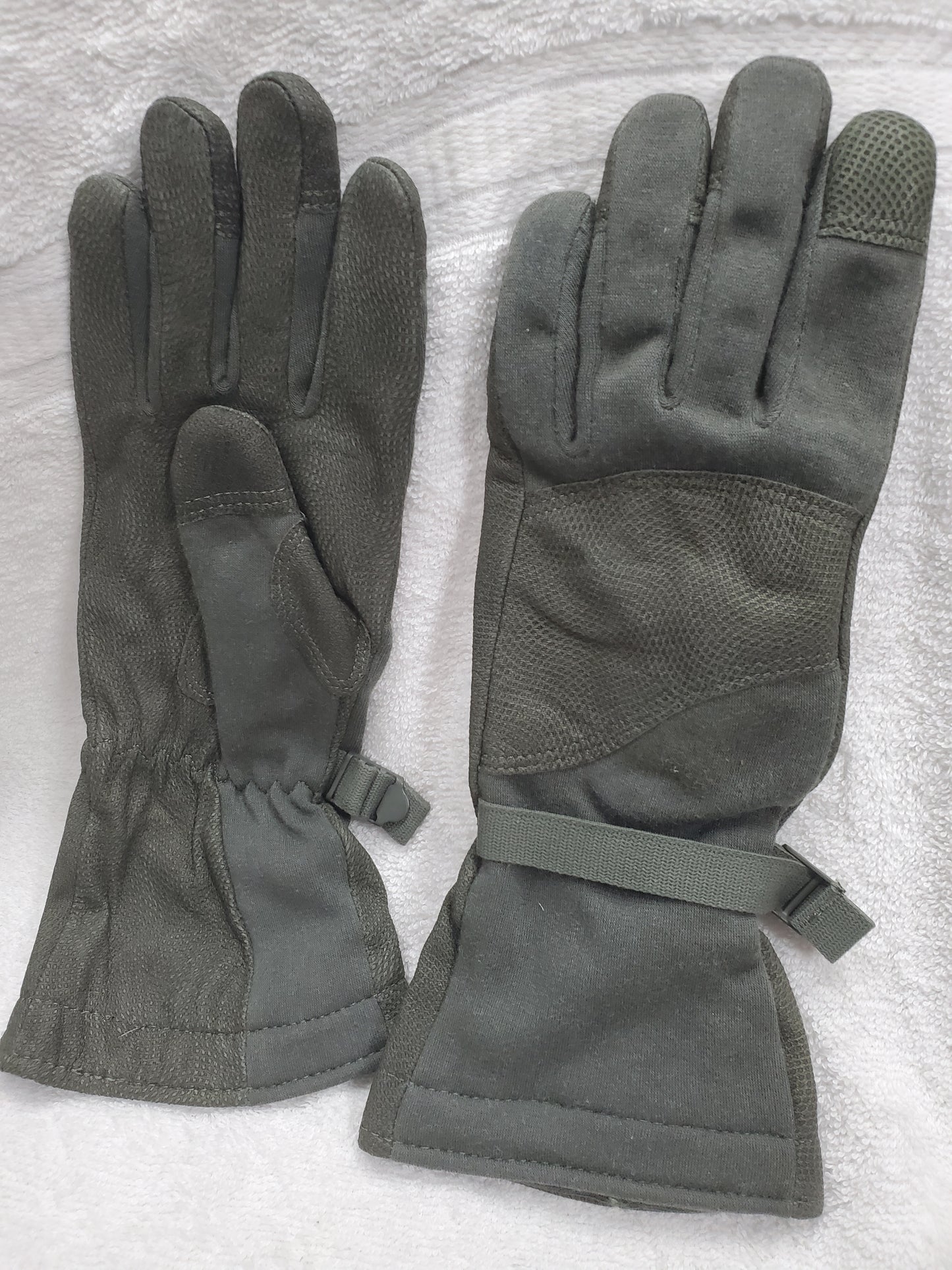 NOS US Army Large Masley Cold Weather Flyers Gore-tex Gloves Waterproof (cb02-25feb01)
