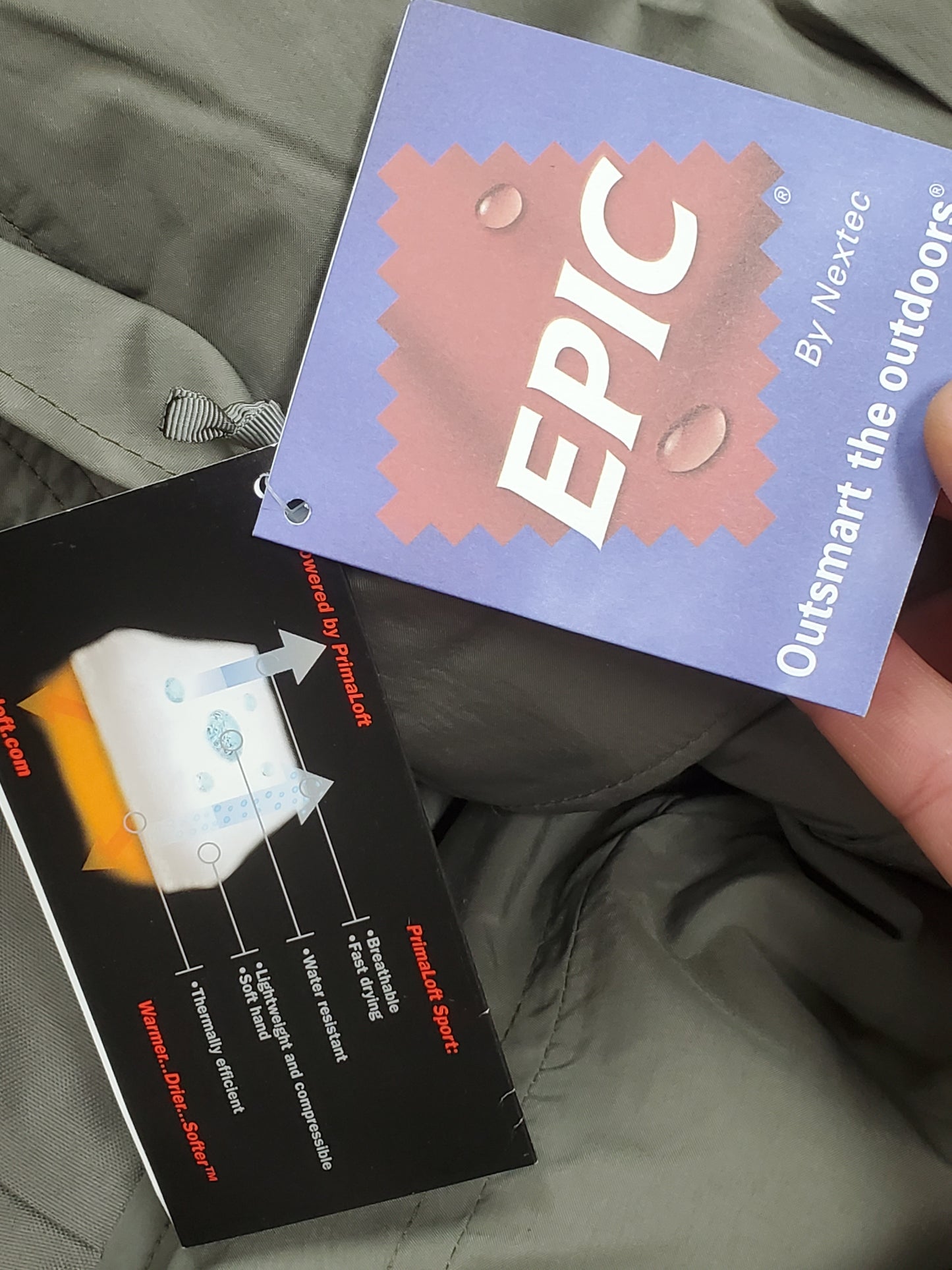 NWT Set of Large Wild Things Tactical Primaloft ECW Level 7 Parka Trousers Urban Grey (fc01-25feb06)