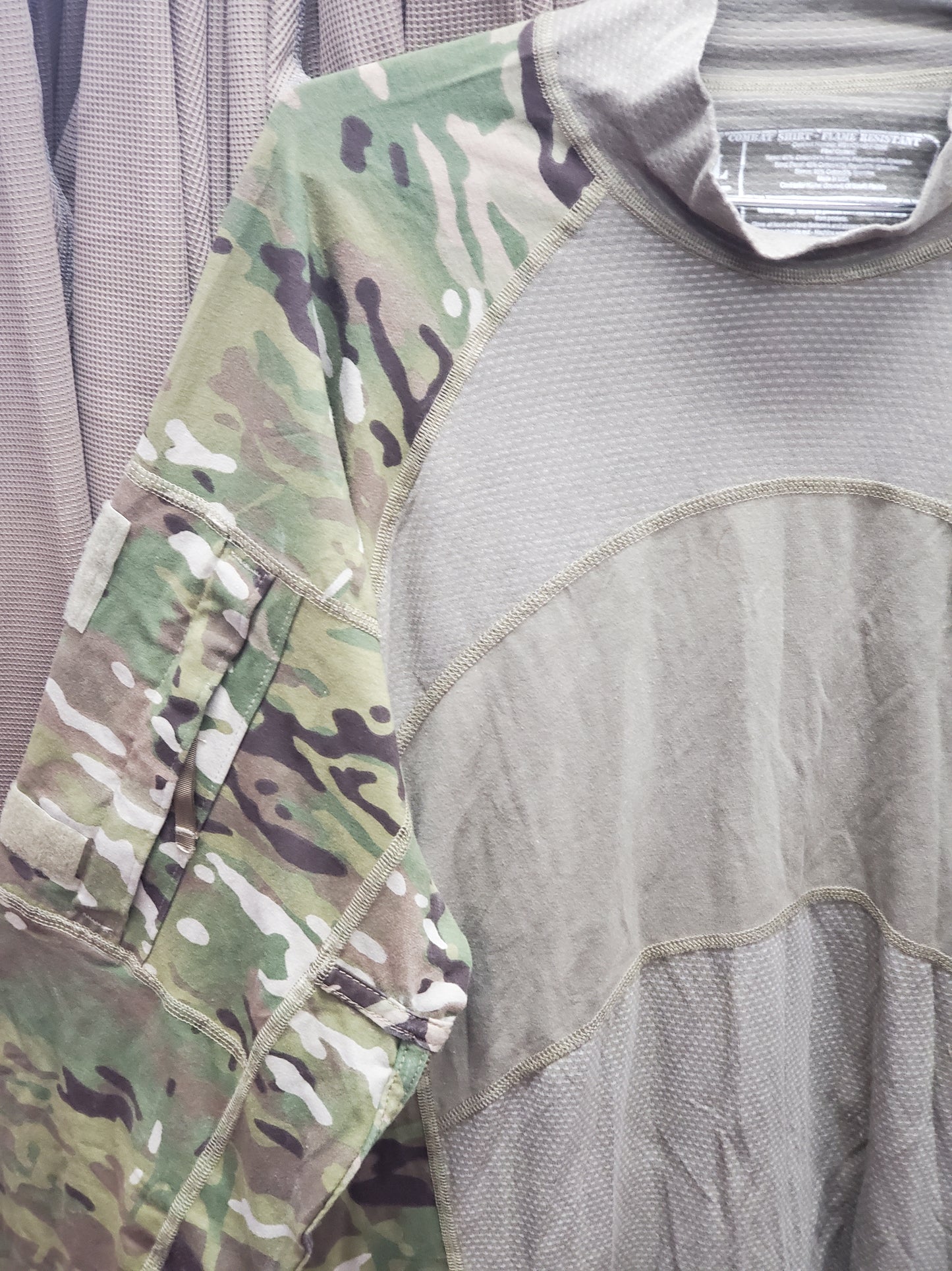 NOS US Army X-Large Turtleneck Type 1 Combat OCP Multicam FRAC Top Shirt (ca11-25jan11)