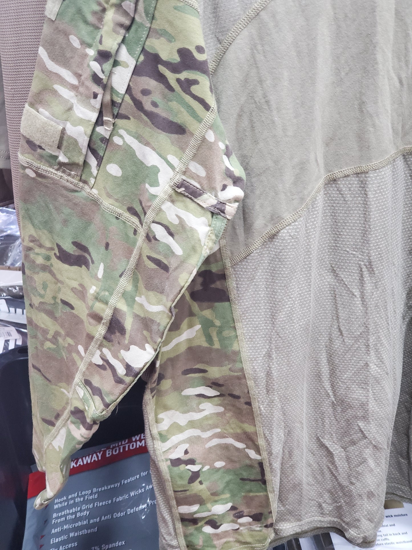 NOS US Army X-Large Turtleneck Type 1 Combat OCP Multicam FRAC Top Shirt (ca11-25jan11)