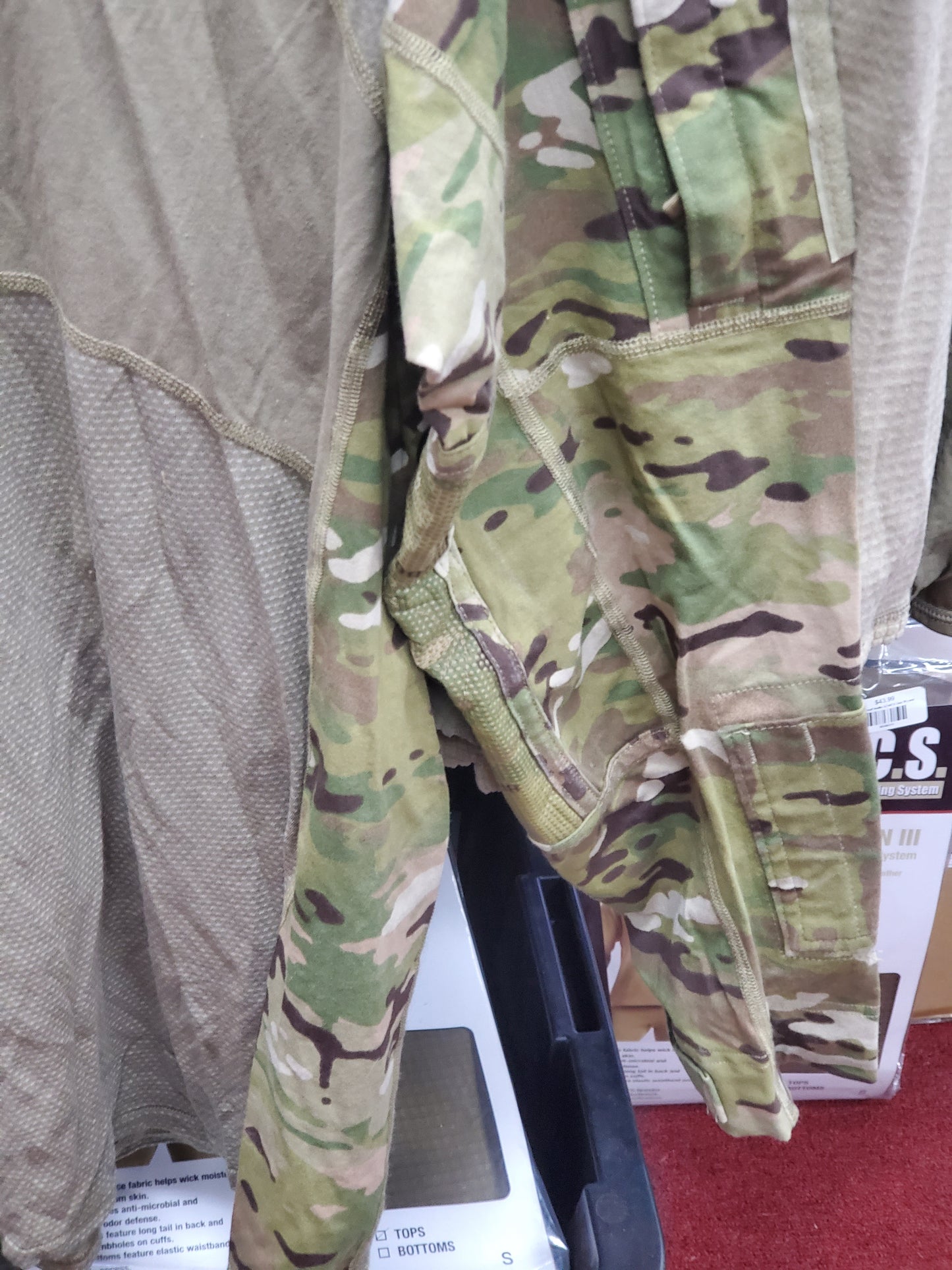 NOS US Army X-Large Turtleneck Type 1 Combat OCP Multicam FRAC Top Shirt (ca11-25jan11)