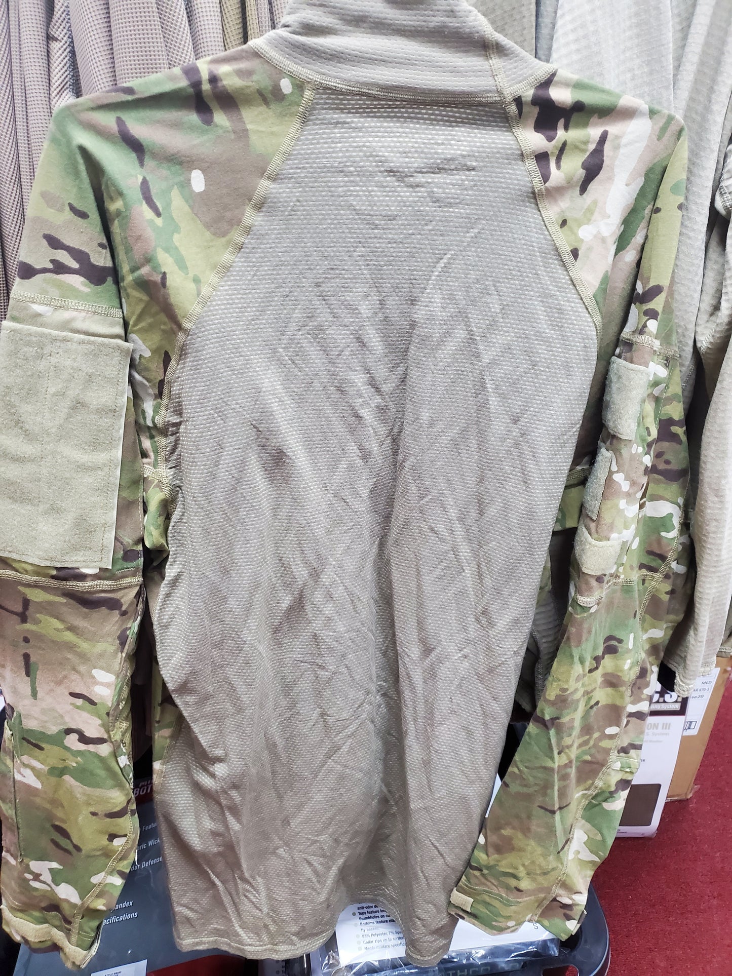 NOS US Army X-Large Turtleneck Type 1 Combat OCP Multicam FRAC Top Shirt (ca11-25jan11)