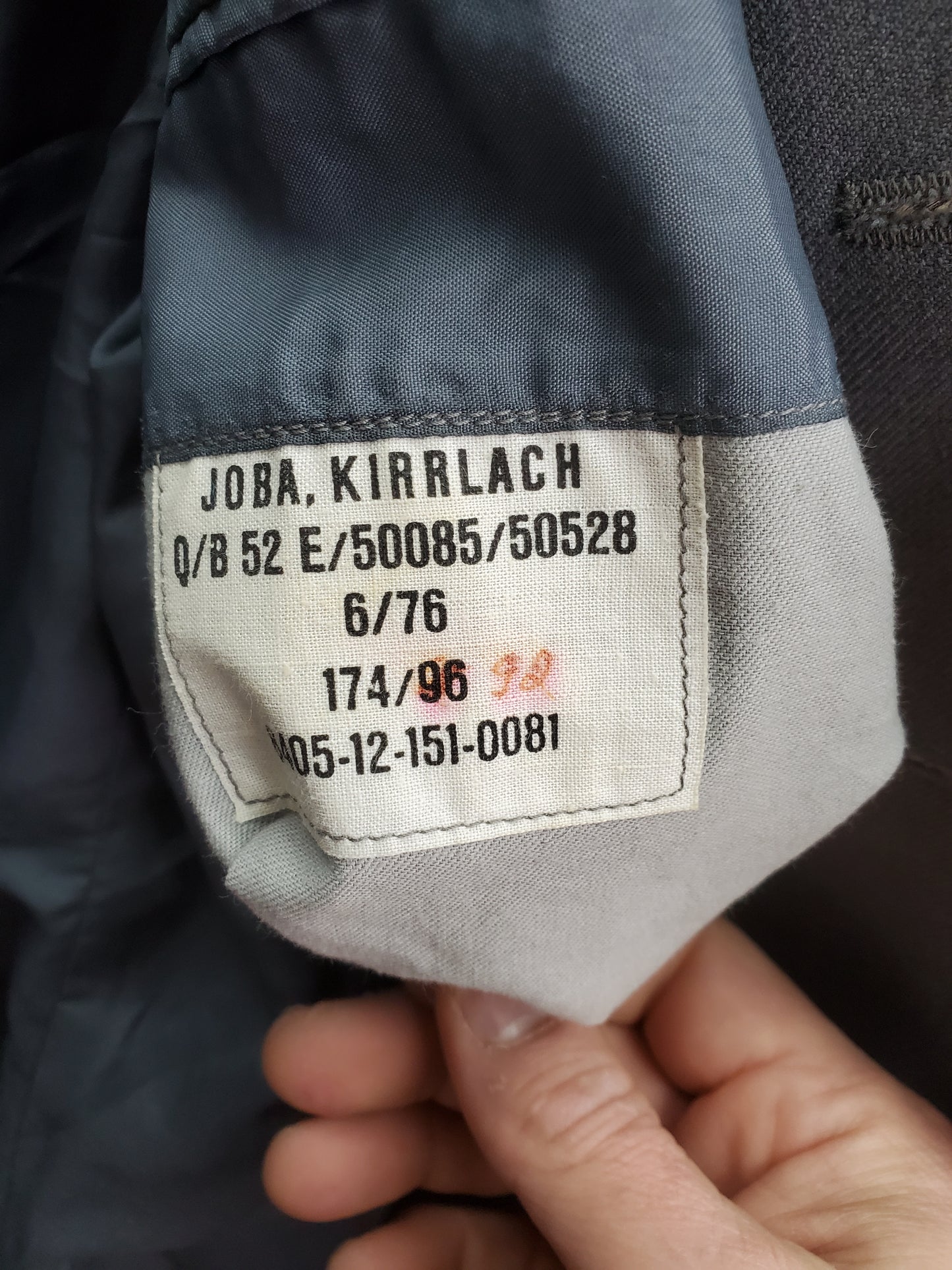 West German Army (Bundeswehr) Uniform Jacket Formal Dress (25feb-gtt)