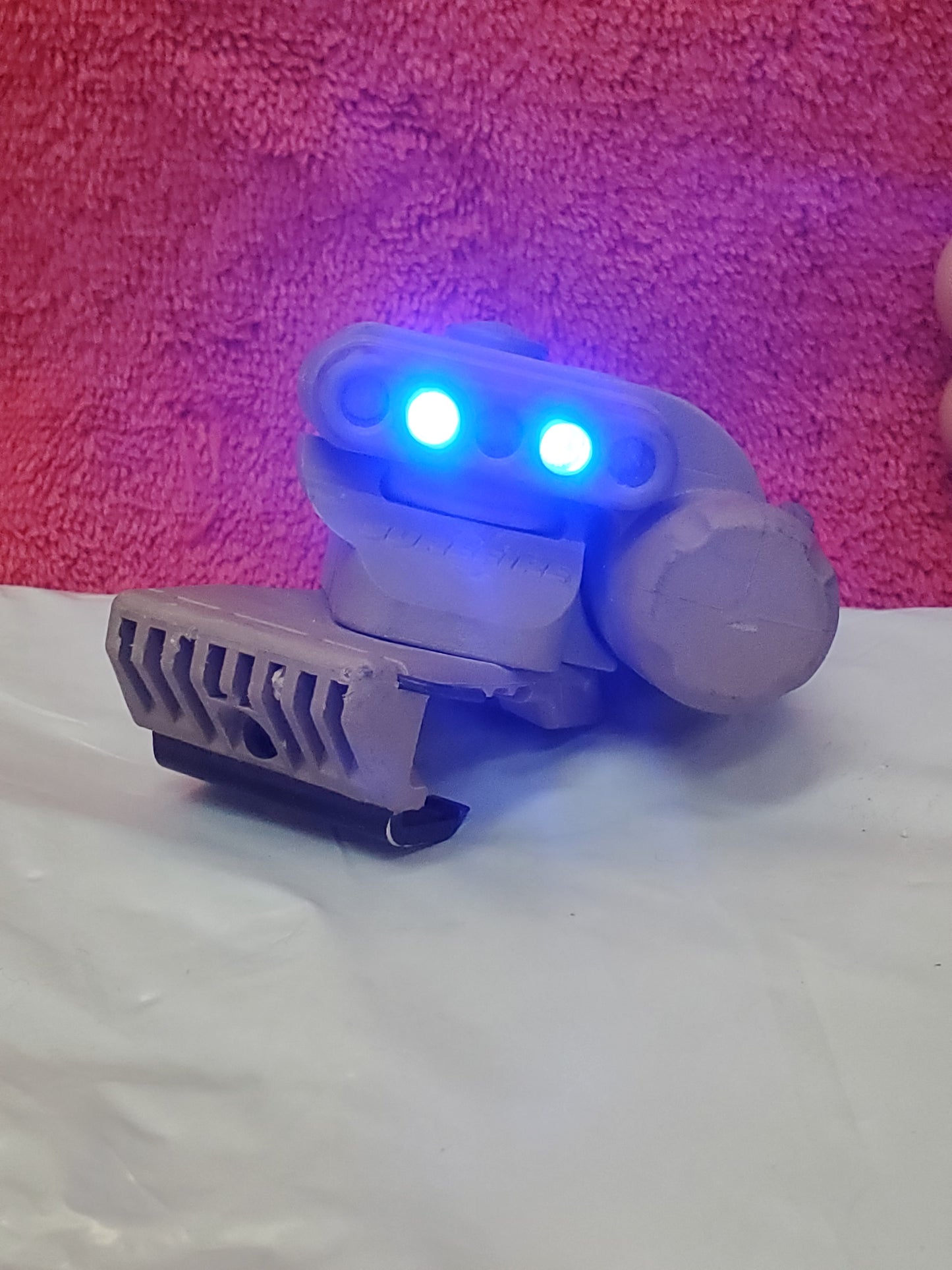SureFire HL1 Helmet Light Blue/White w Mount Used (25feb46)