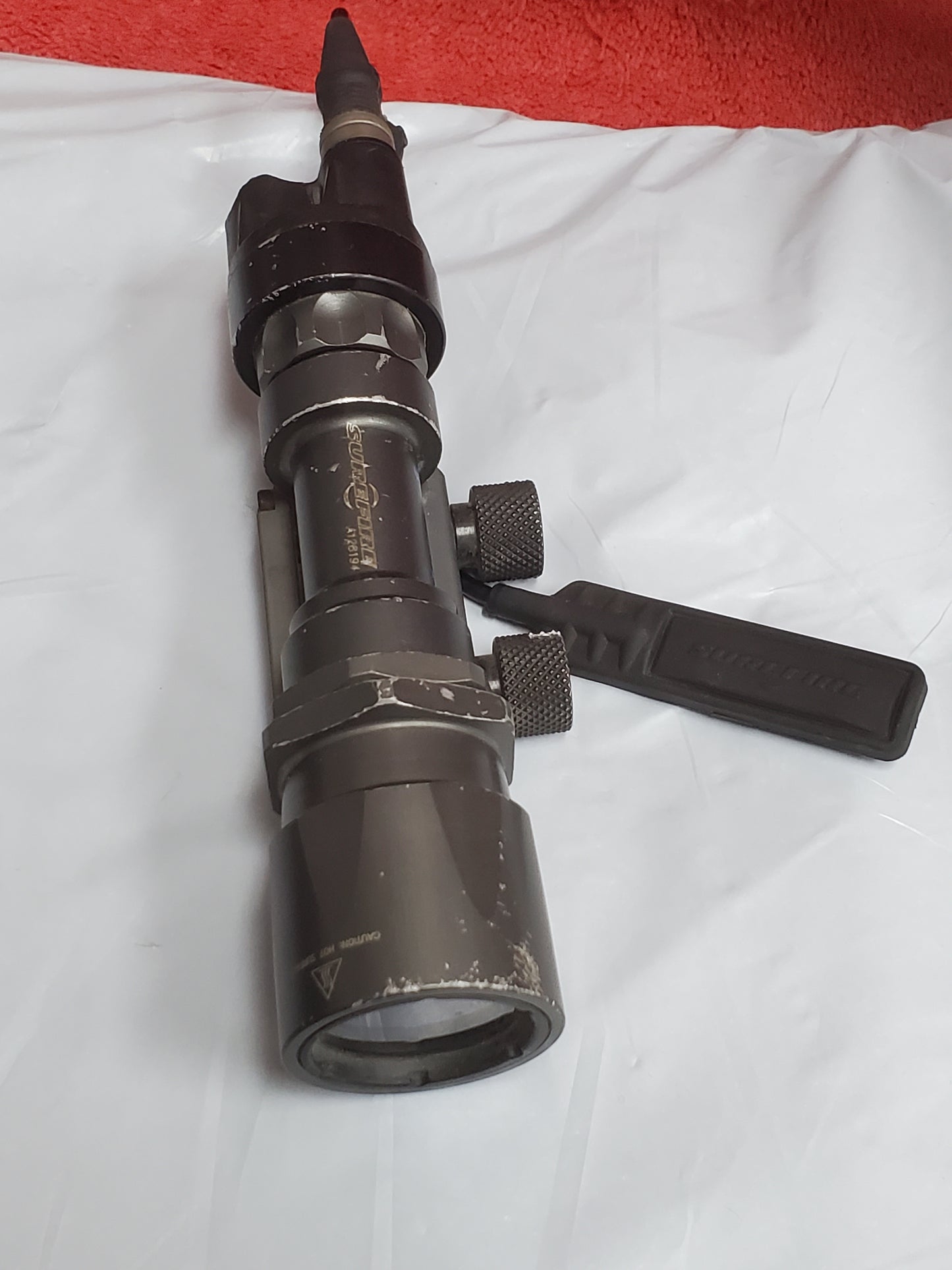 SureFire Scout Flashlight w/ Rail Mount & Pressure Switch (25feb48)