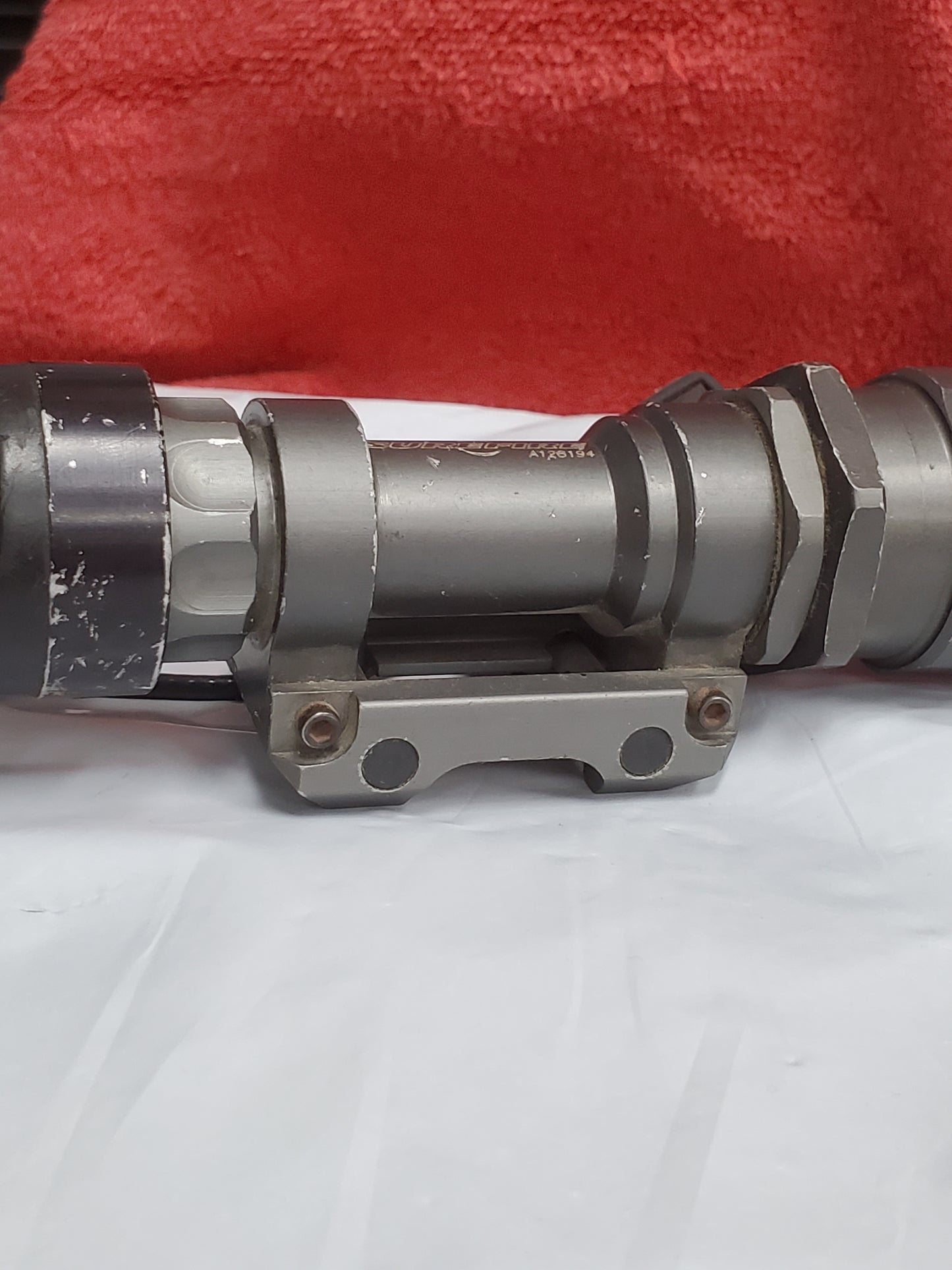SureFire Scout Flashlight w/ Rail Mount & Pressure Switch (25feb48)