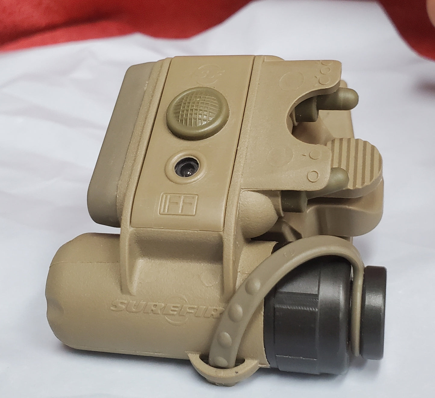 SureFire HL1 Helmet Light Red/White w Mount Like New (25feb50)