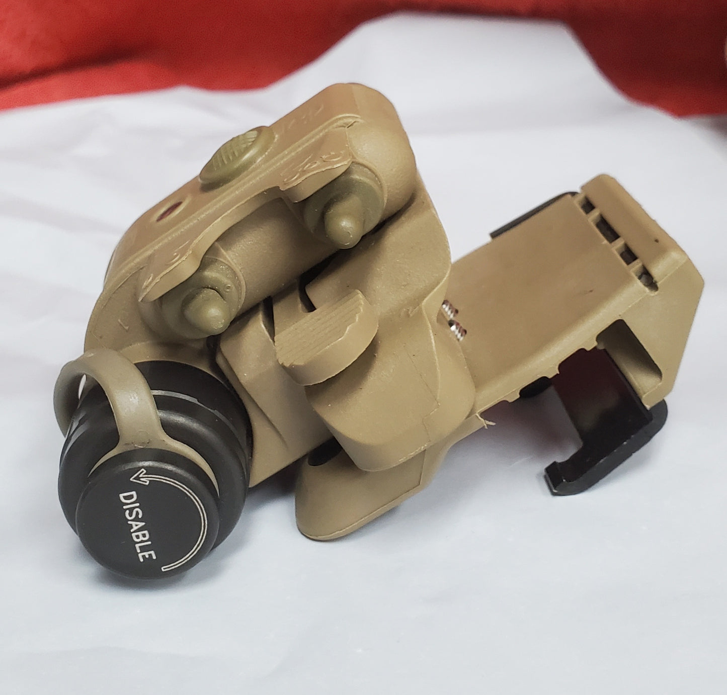 SureFire HL1 Helmet Light Red/White w Mount Like New (25feb50)