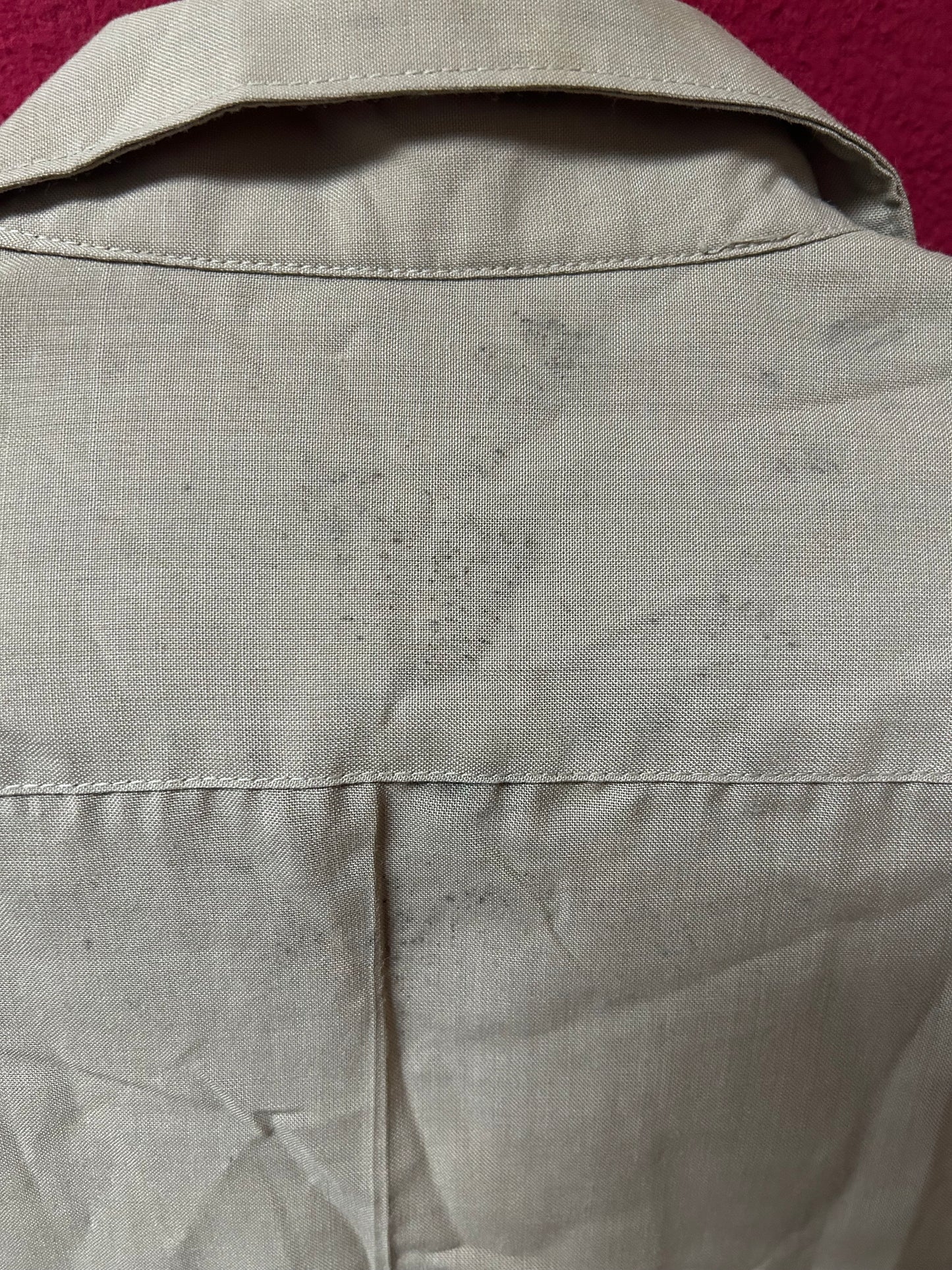 USMC Khaki Mens Tropical Quarter Sleeves 16 (CA02-26Feb15)