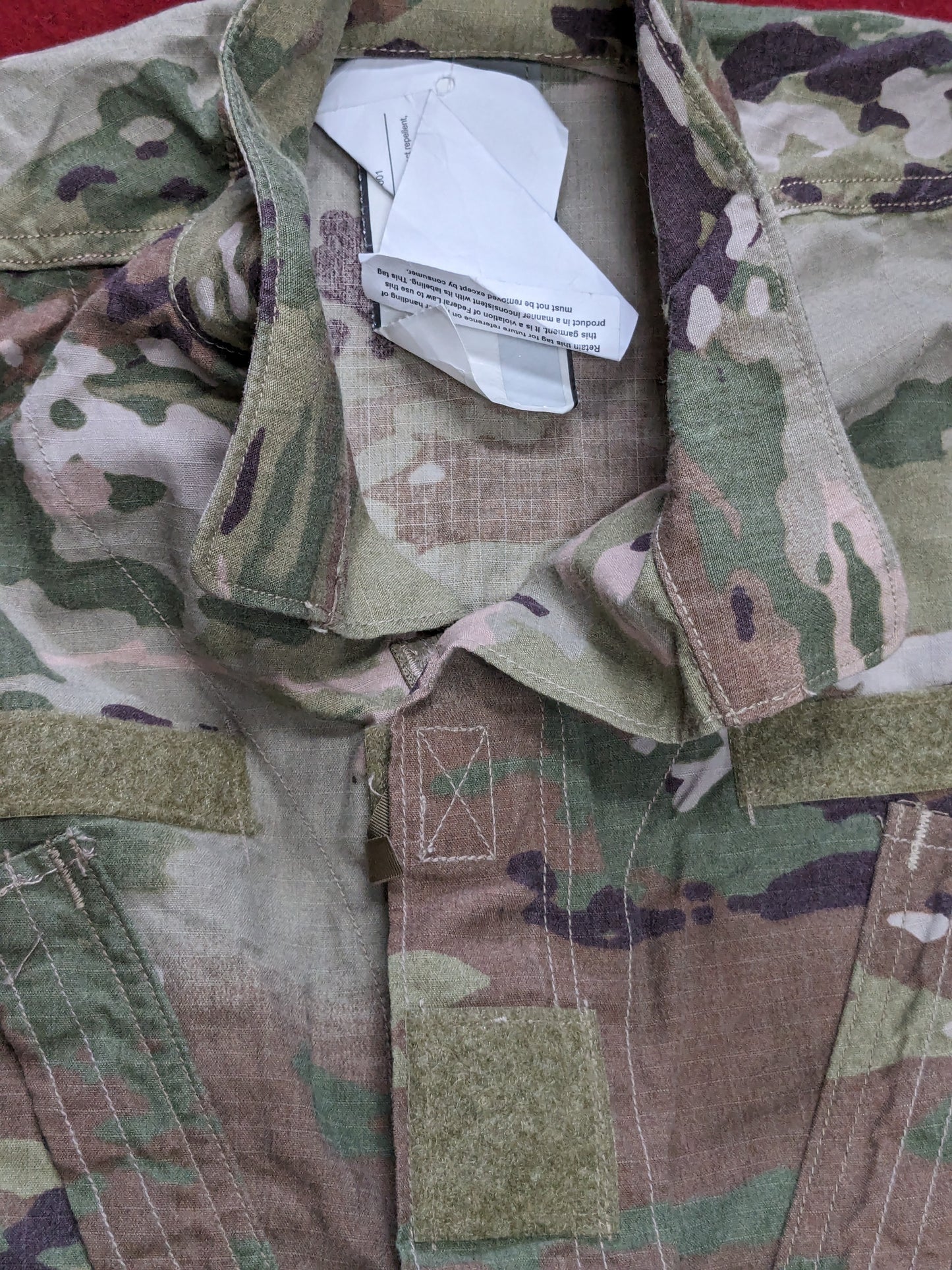 NWT Set of US Army Medium Regular Deployment Uniform Multicam Frac Top Pants (ca13-25jan44)