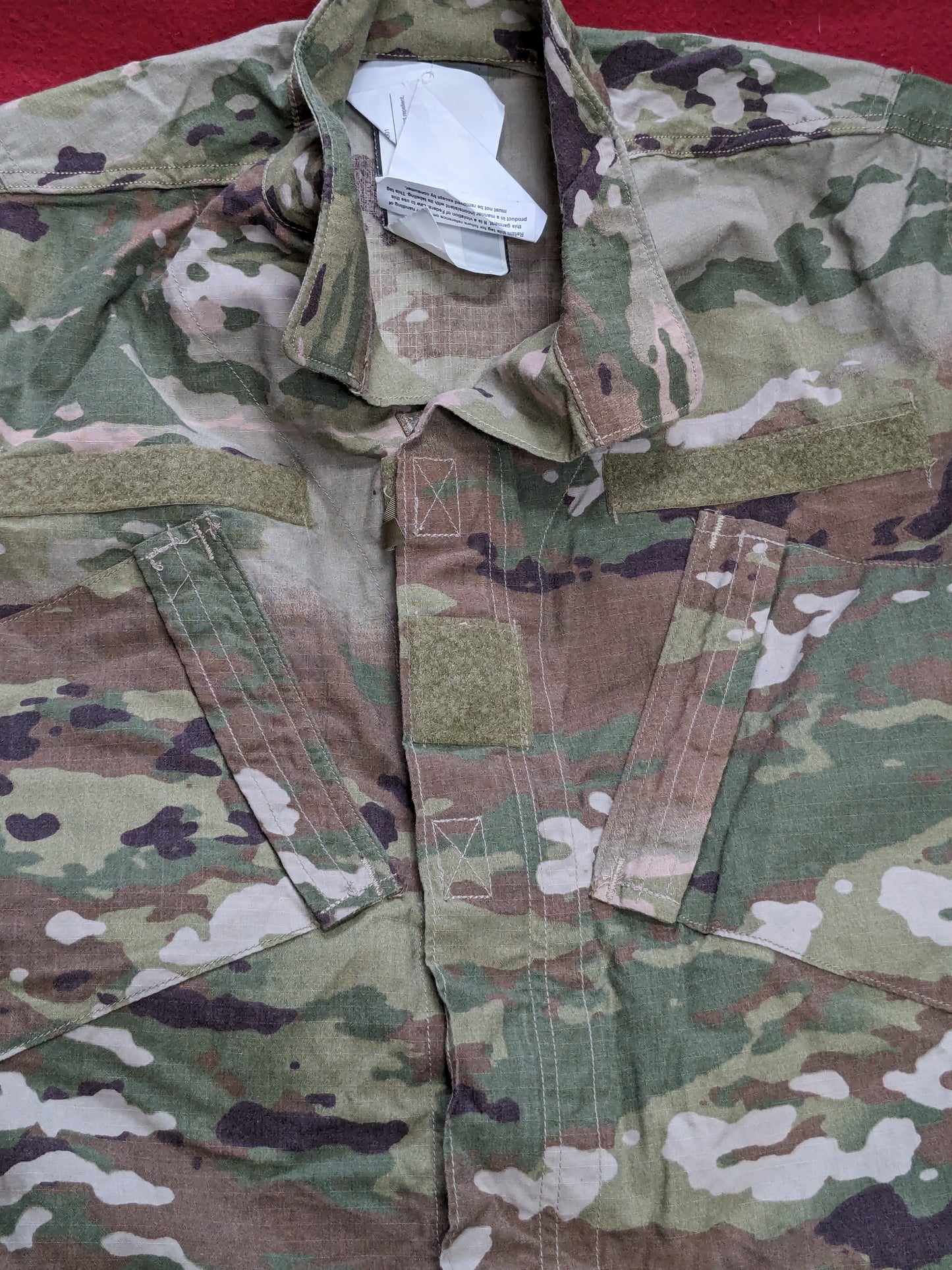 NWT Set of US Army Medium Regular Deployment Uniform Multicam Frac Top Pants (ca13-25jan44)