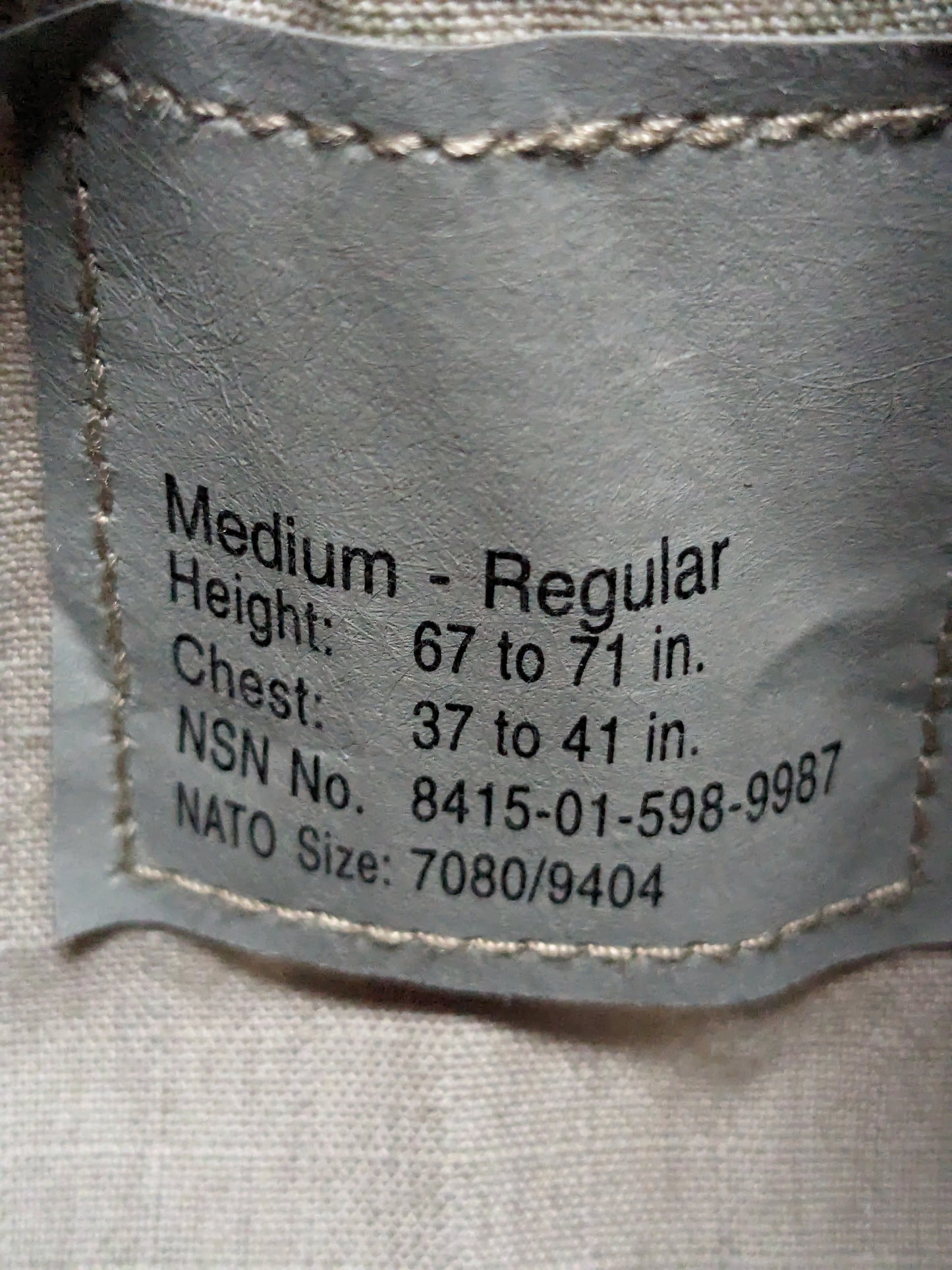 NWT set of us army medium long multicam frac top pants (fc07-enu157)