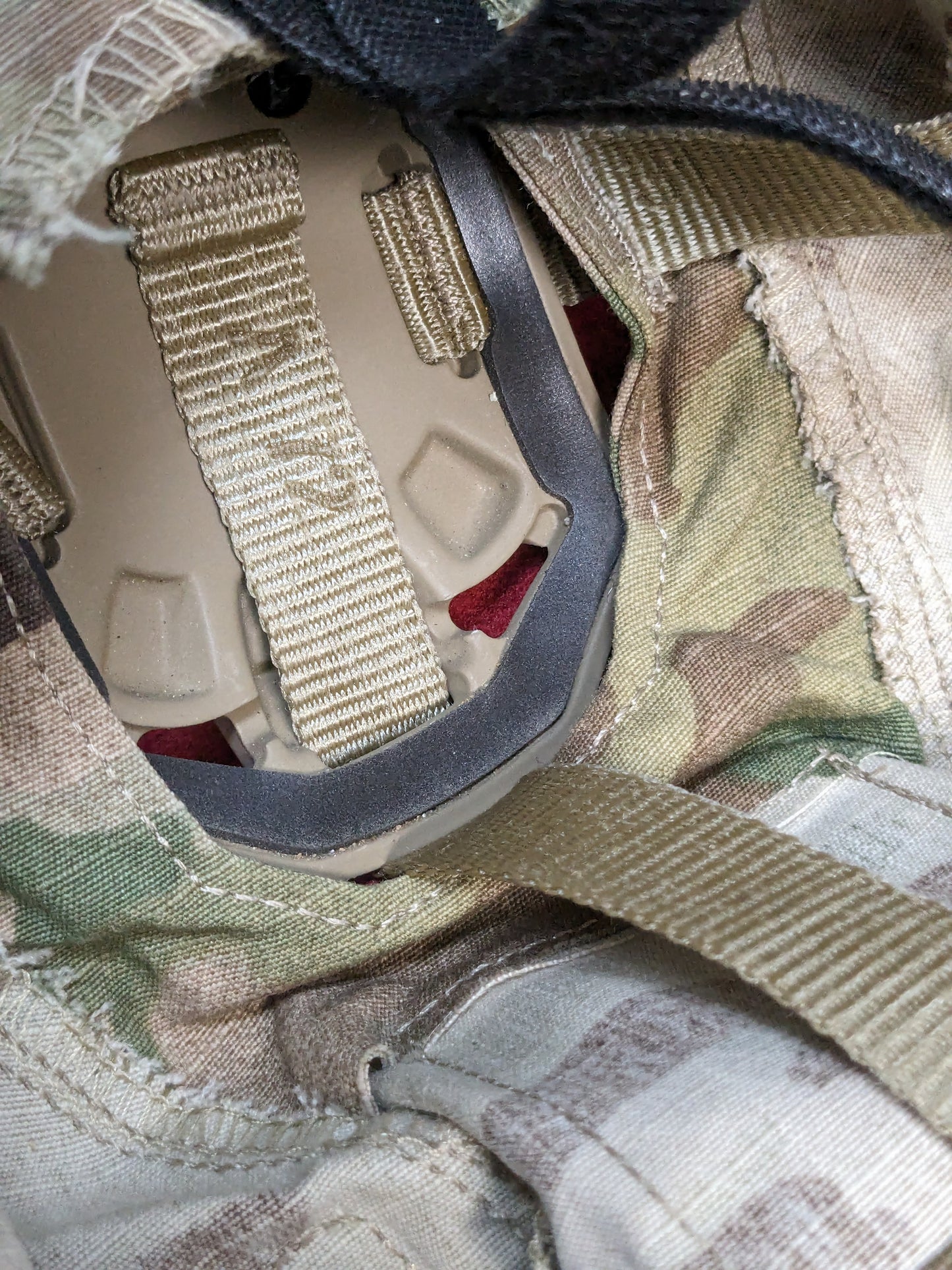 ops-core mission configurable helmet cover ocp used (BA11-enu119)