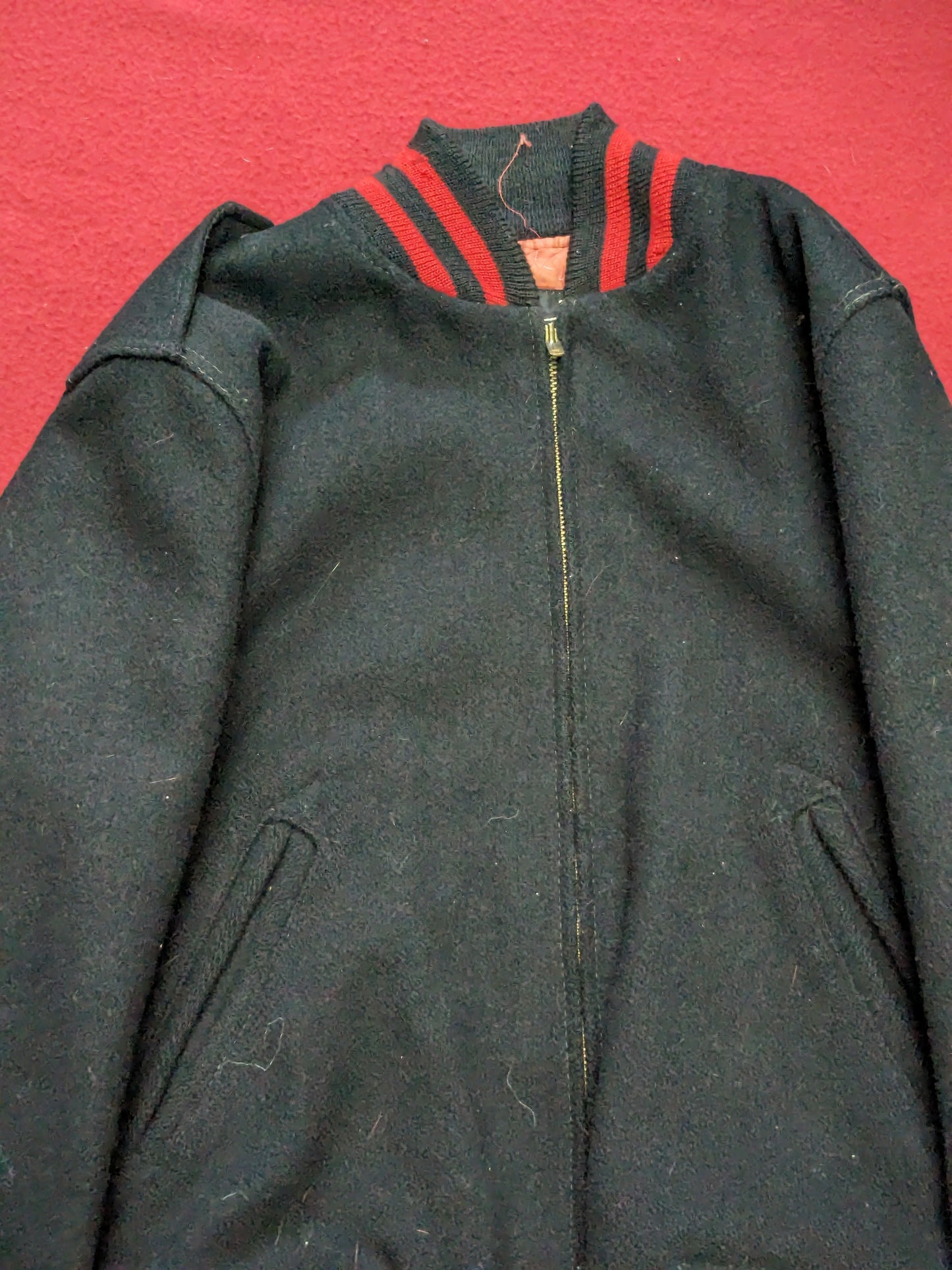 Vintage whiting military wool jacket size 36 used (gsk6-enu126)