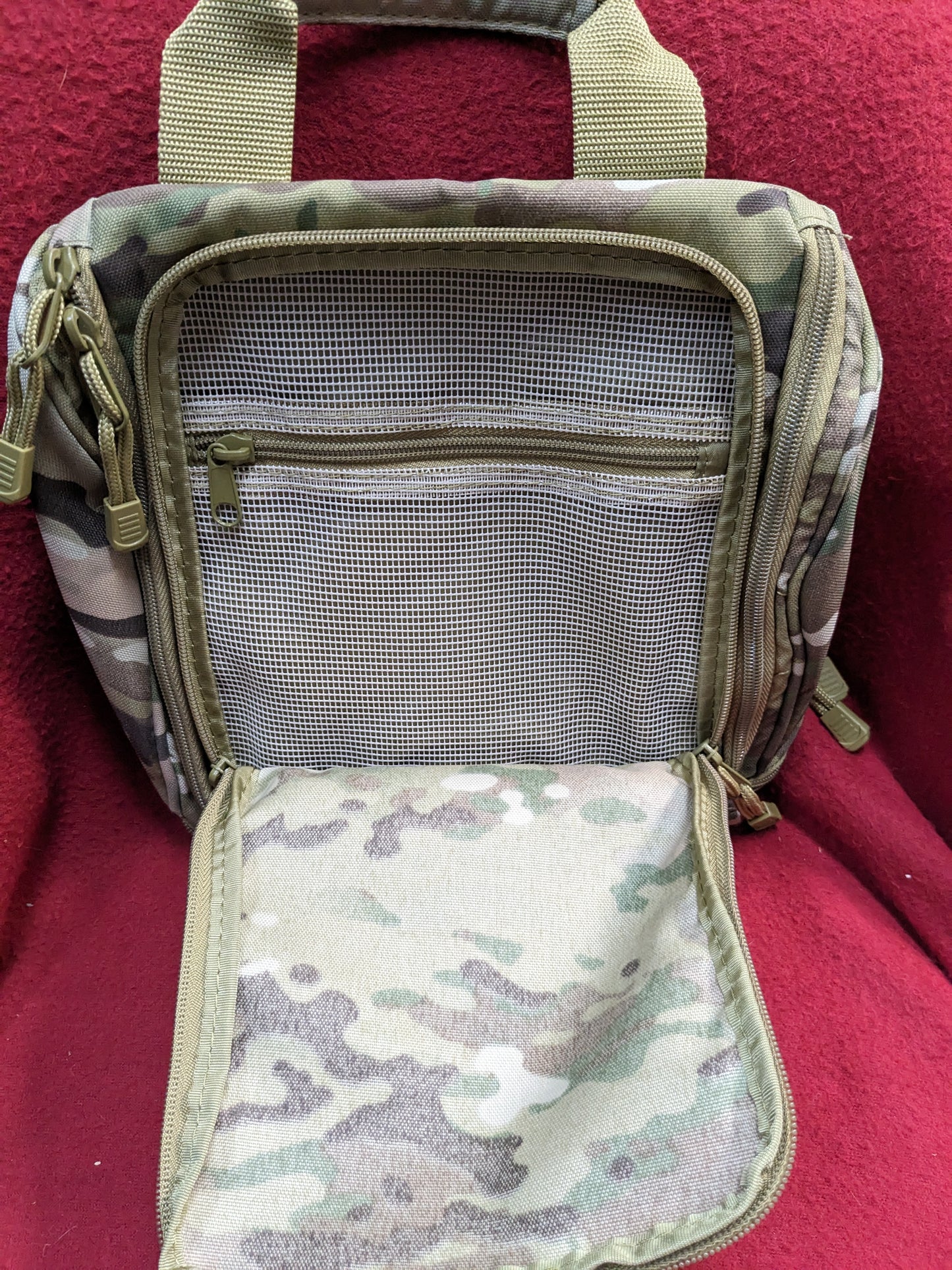 Mercury tactical we pierce stay rogue toiletry kit excellent condition (aa13-enu127)