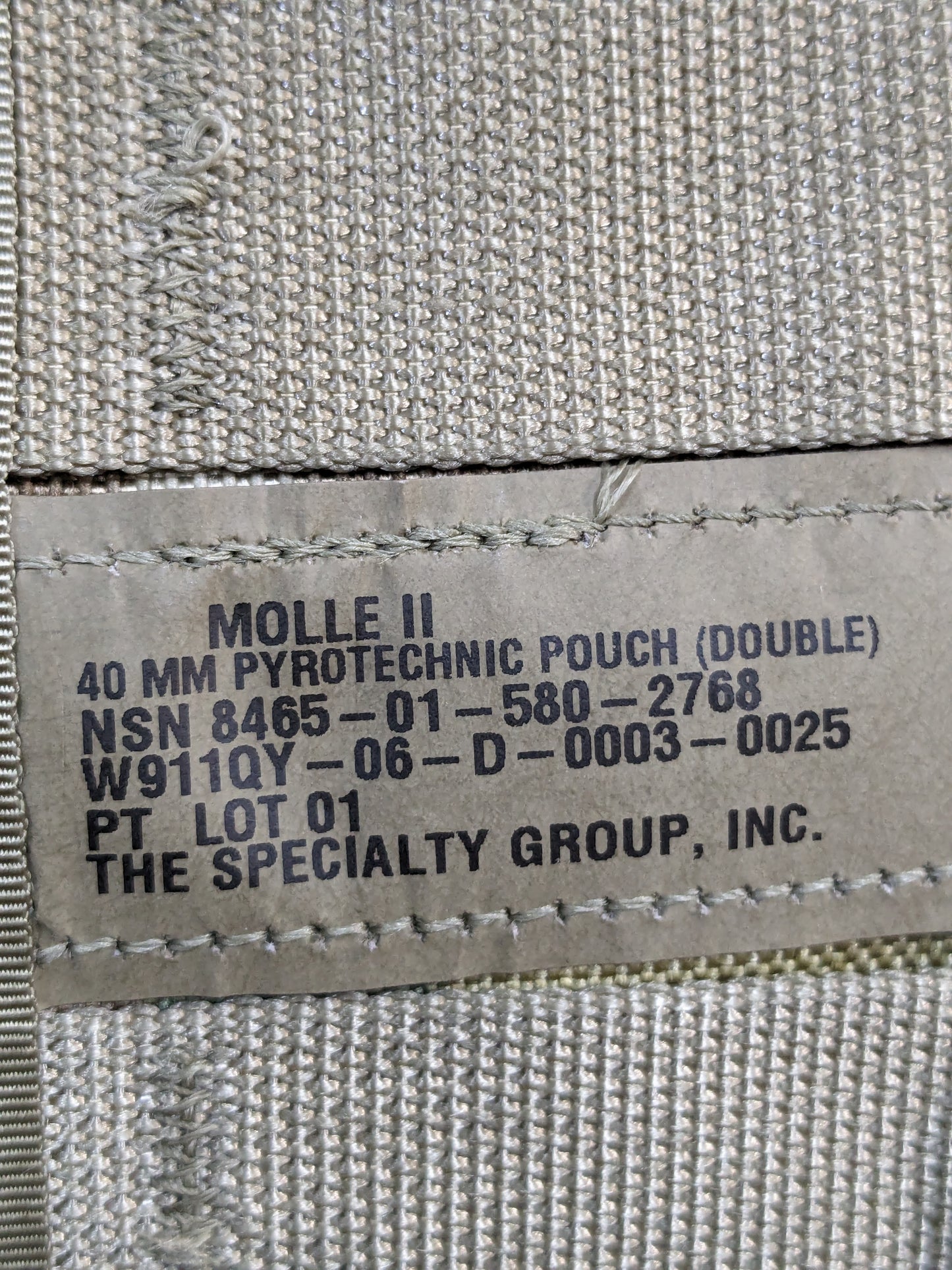 US army 40mm mag pouch 2763 multicam used (ca07-enu131)