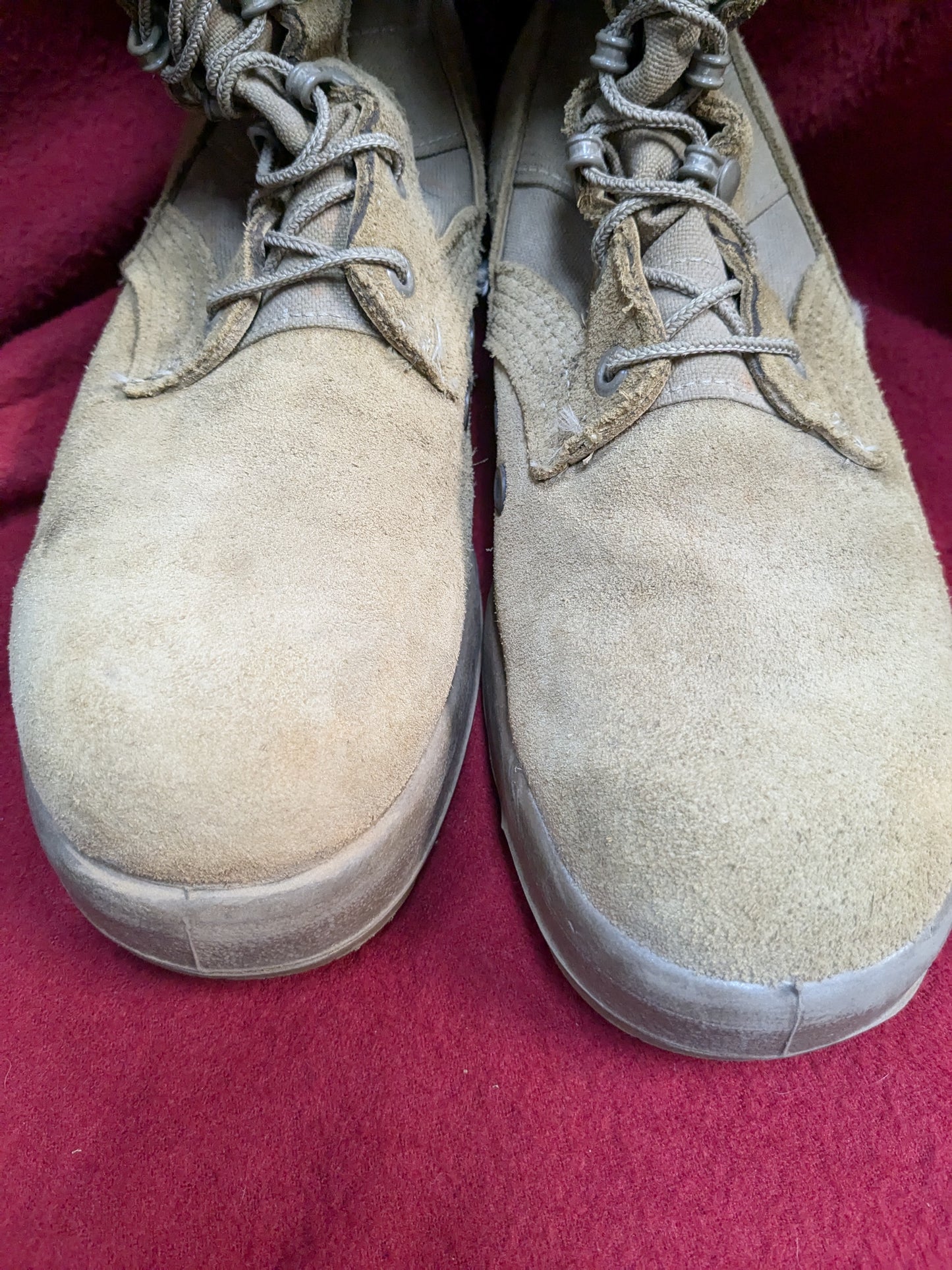 BELLEVILLE 8 Regular AHWC Tan Boots used (FA20-enu138)