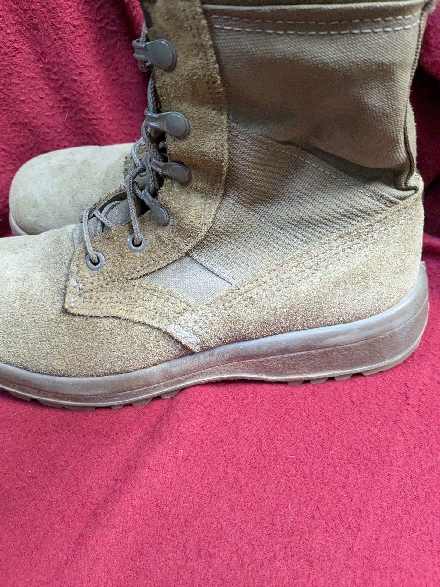 BELLEVILLE 8 Regular AHWC Tan Boots used (FA20-enu138)
