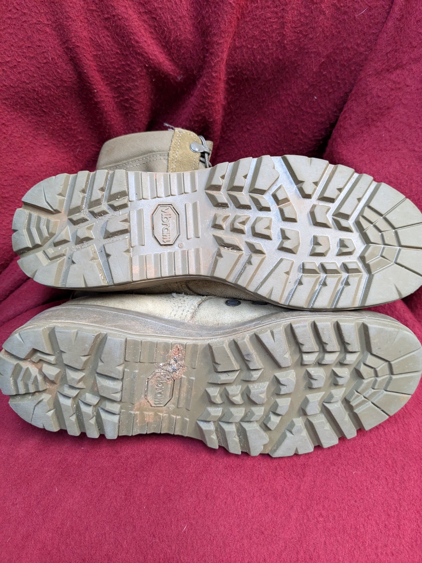 BELLEVILLE 8 Regular AHWC Tan Boots used (FA20-enu138)