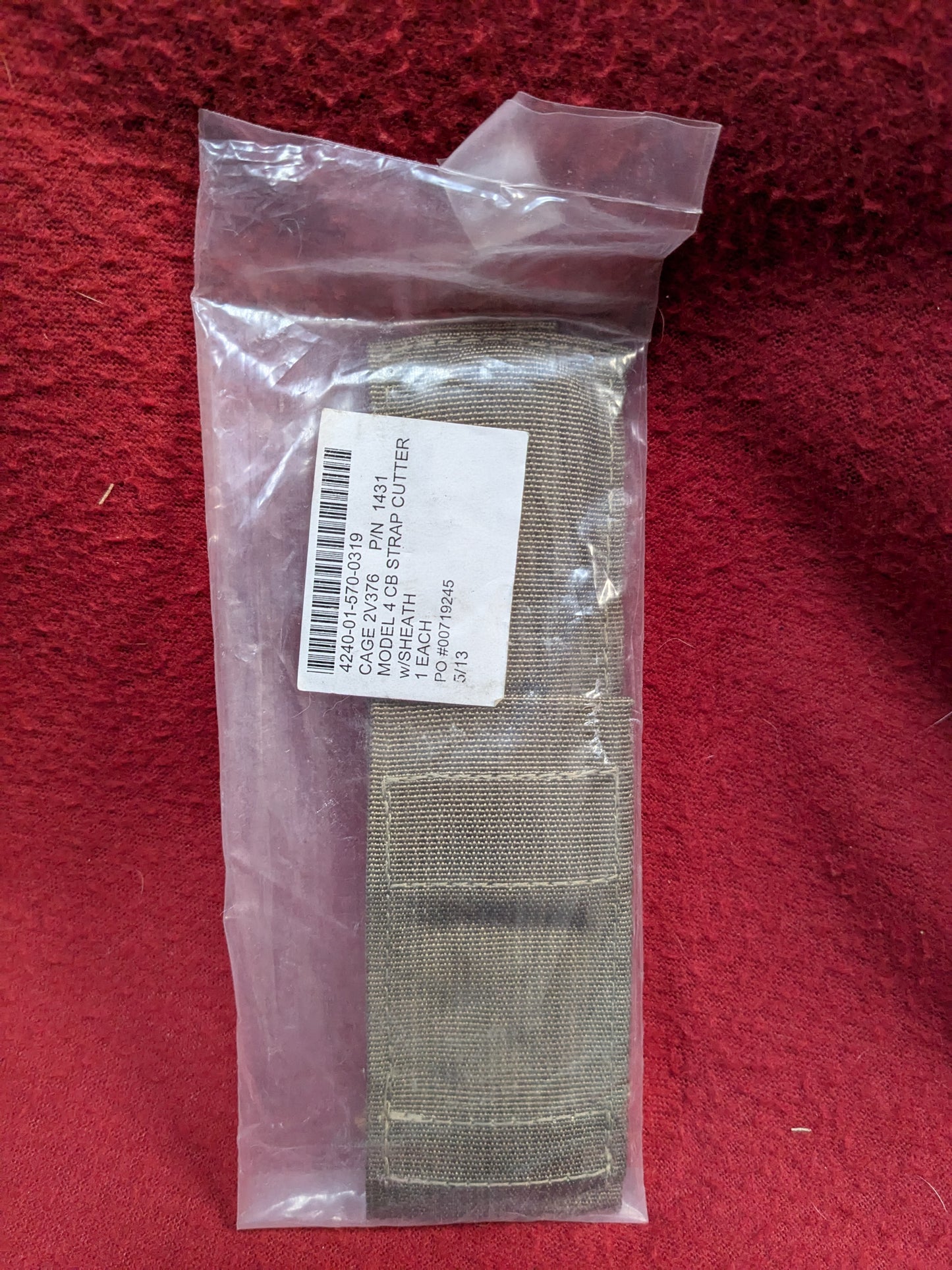 Ontario Knife Company Ontario 1431 Model 4 CB Strap Cutter  (ifak  ac07-enu166)