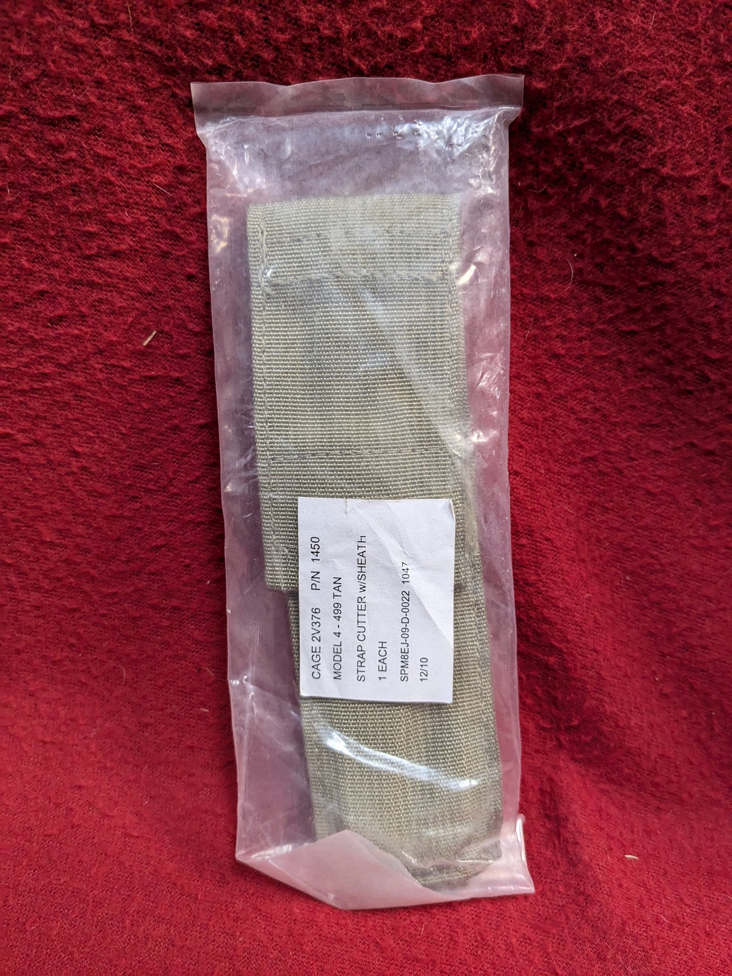 Ontario Knife Company Ontario 1431 Model 4 499 Tan Strap Cutter  (ifak  ac07-enu167)