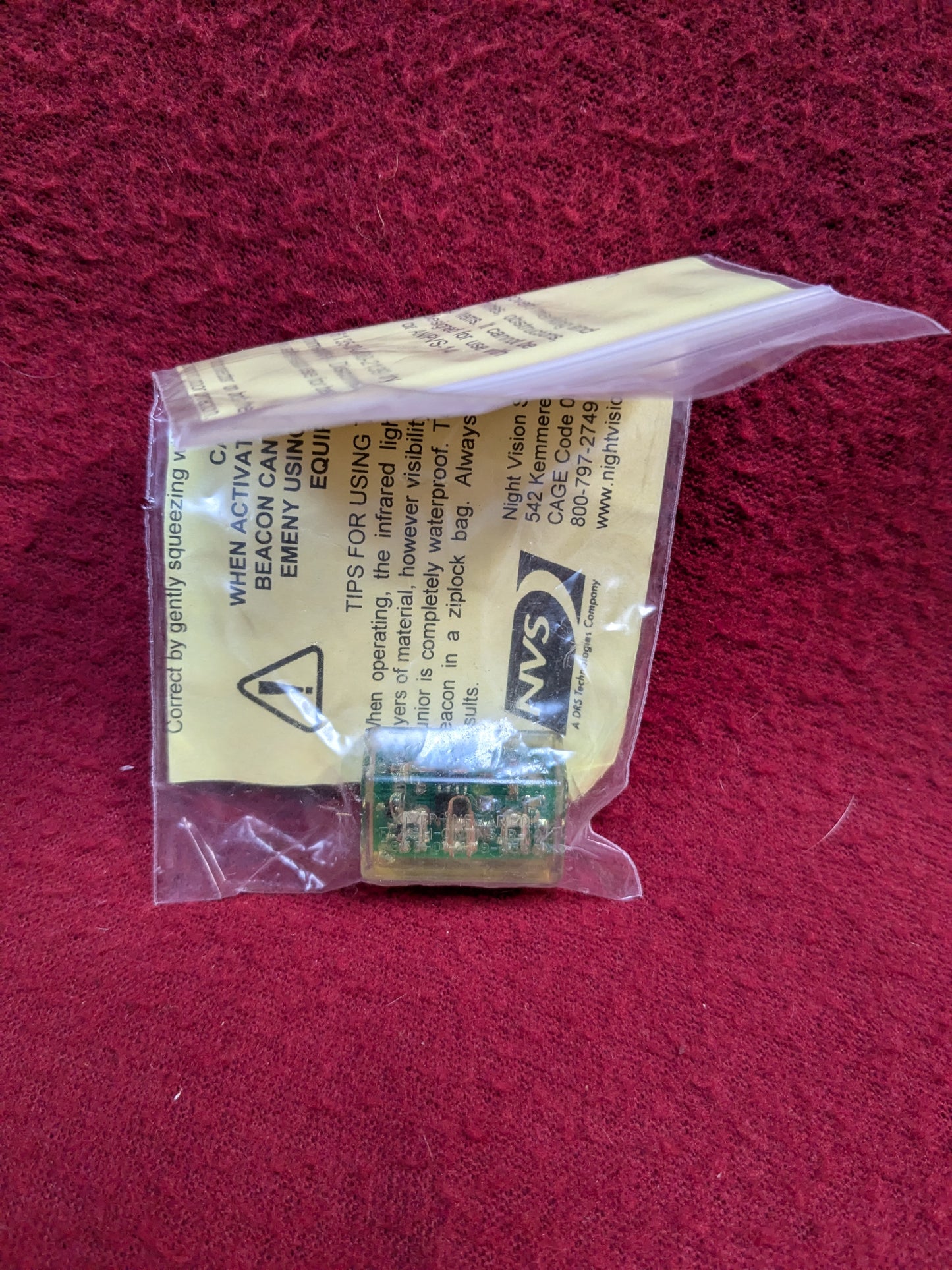 NOS US Army Firefly IR Infrared Transmitter Strobe Beacon Phoenix Jr. (j09 ab02-enu172)