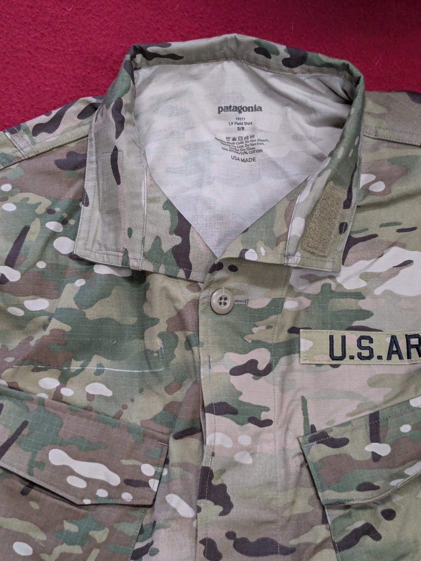 NWT Patagonia Field Shirt Regular Multicam Level 9 Medium (fa01-25APR99)