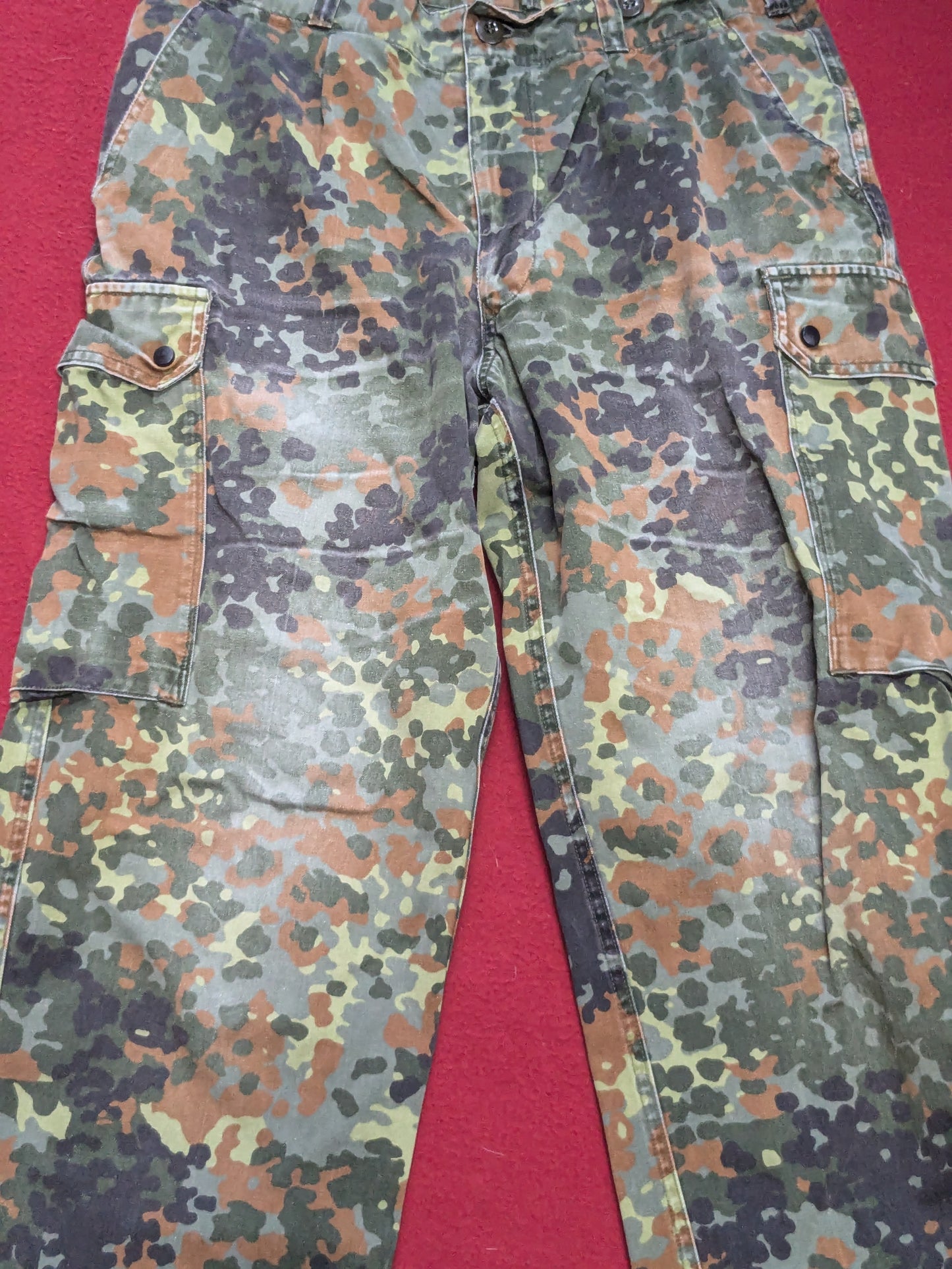 German Kohler GMBH 792 Military Trouser Pants Army Camouflage Used (BB14-YLU21)
