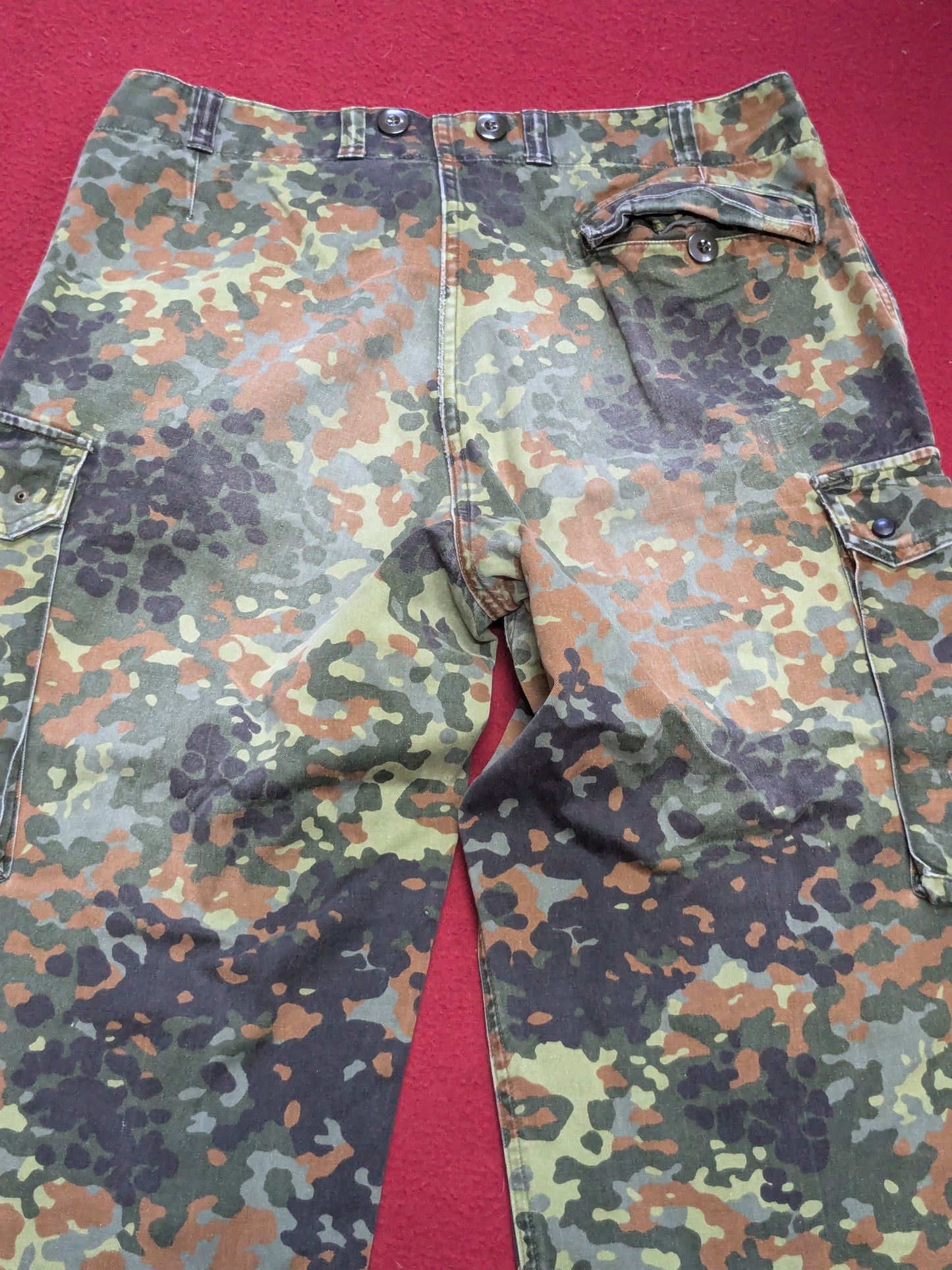 German Kohler GMBH 792 Military Trouser Pants Army Camouflage Used (BB14-YLU21)