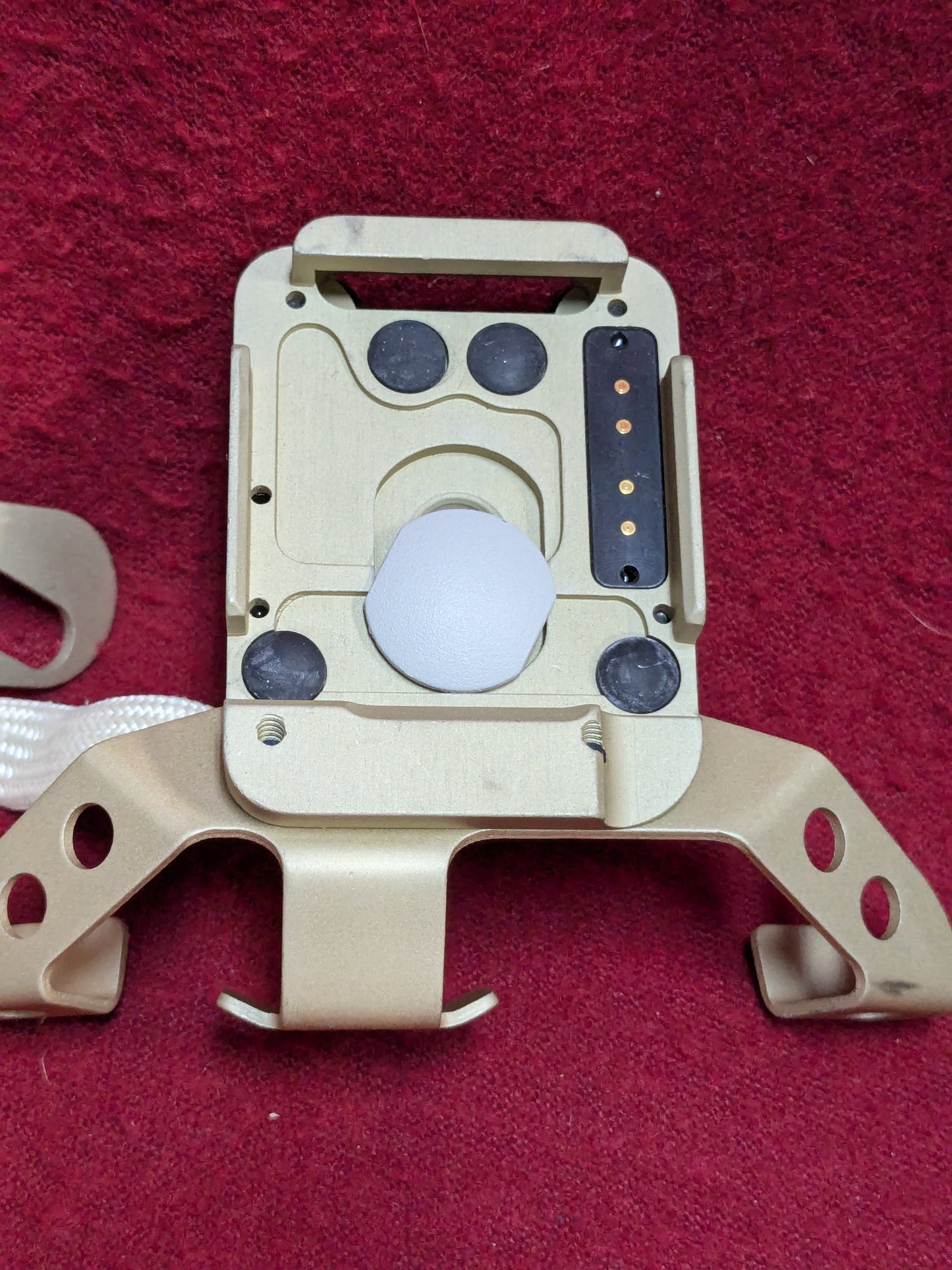 Norotos ENVG Night Vision Helmet Mount Shroud Wire AN/PSQ-20 Good Condition (bar ac04-YLU37)