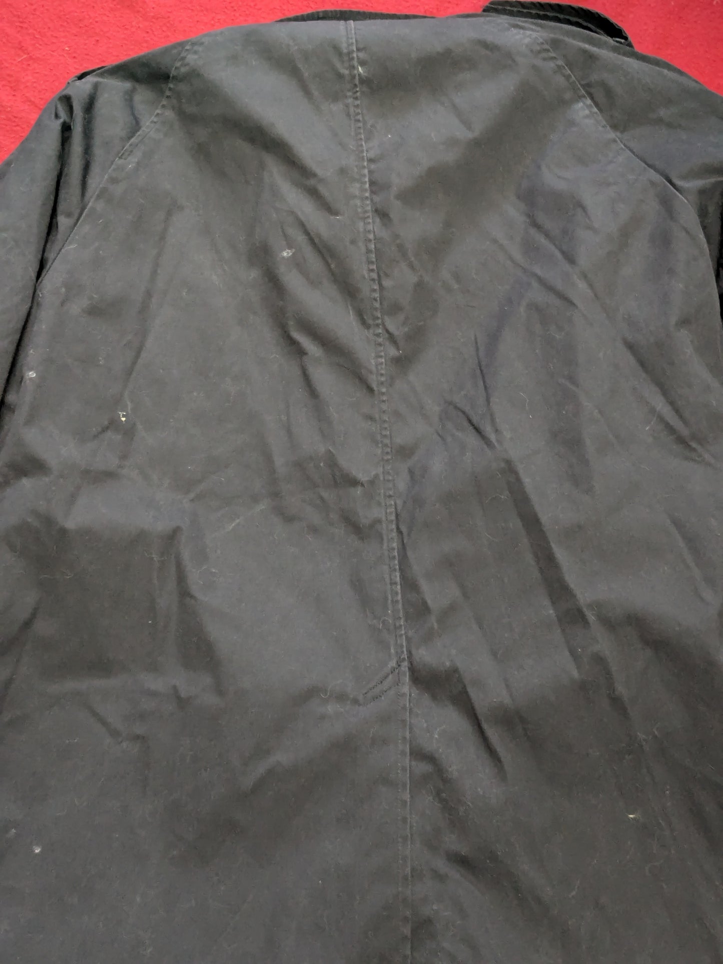 Military 40 R Black All-Weather Overcoat Dress Uniform (BA07-YLU43)