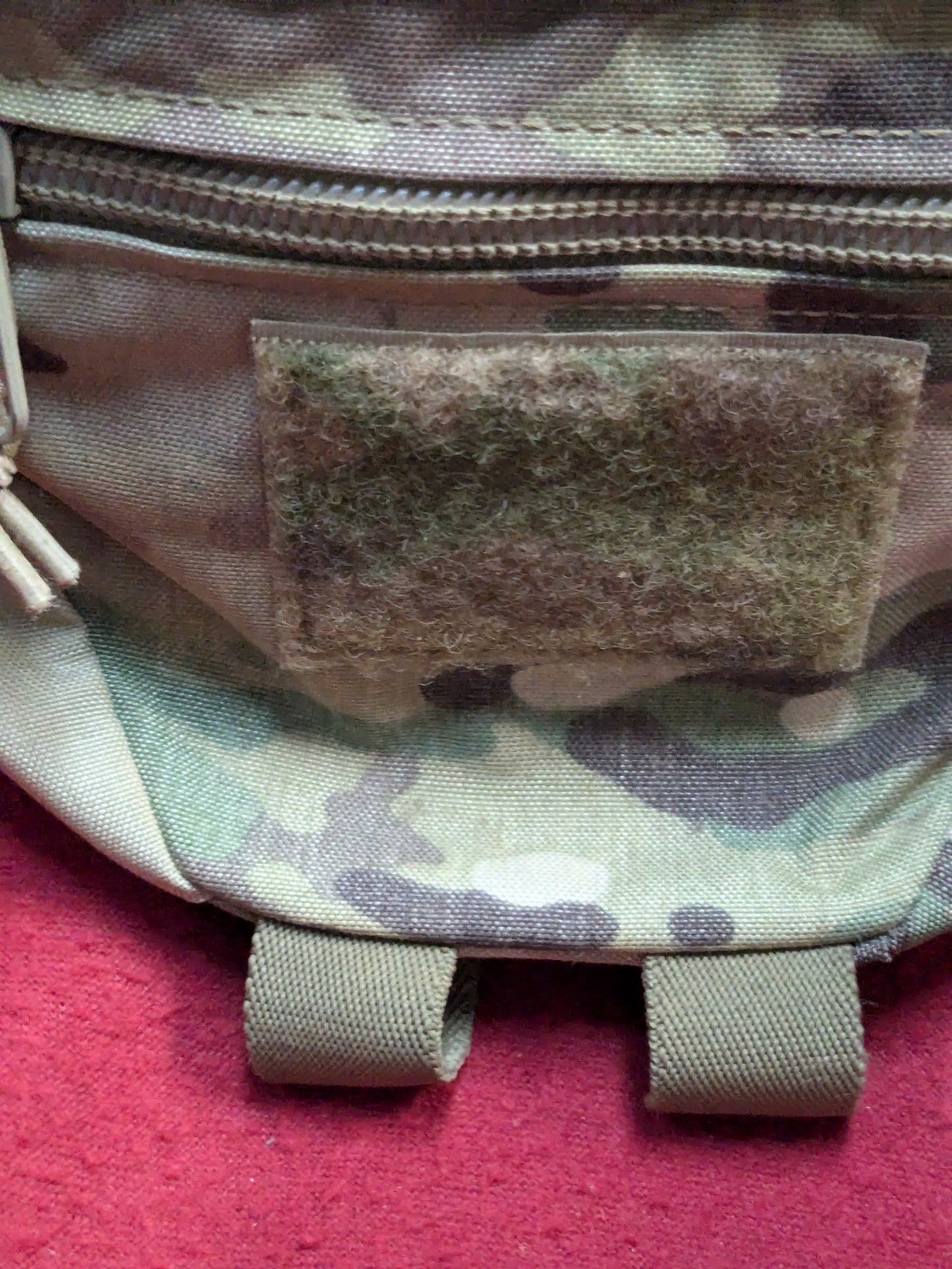 Tactical Drop Pouch Molle Admin/Utility Hook & Loop Carrying Kit Used (31cr- ca6-YLU46)