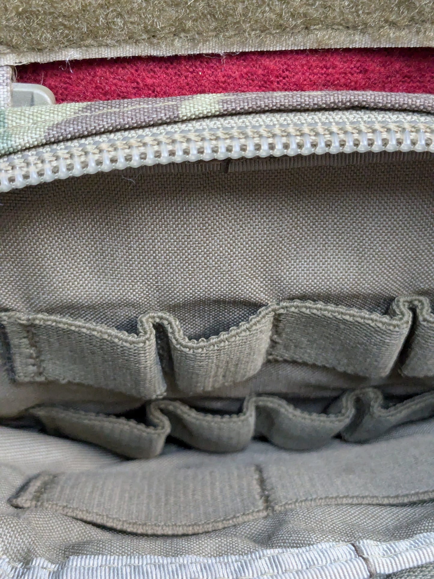 Tactical Drop Pouch Molle Admin/Utility Hook & Loop Carrying Kit Used (31cr- ca6-YLU46)