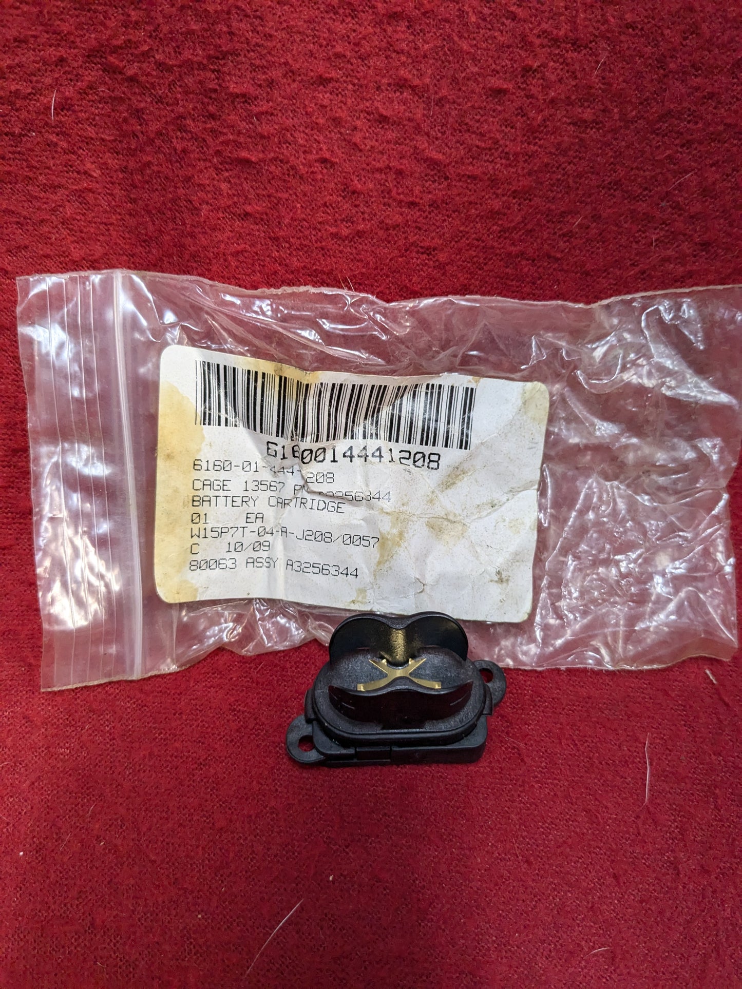 NOS ITT LITTON L3 PVS-14 Night Vision Monocular Dual Battery Cartridge A3256344 (bar ac04-YLU48)