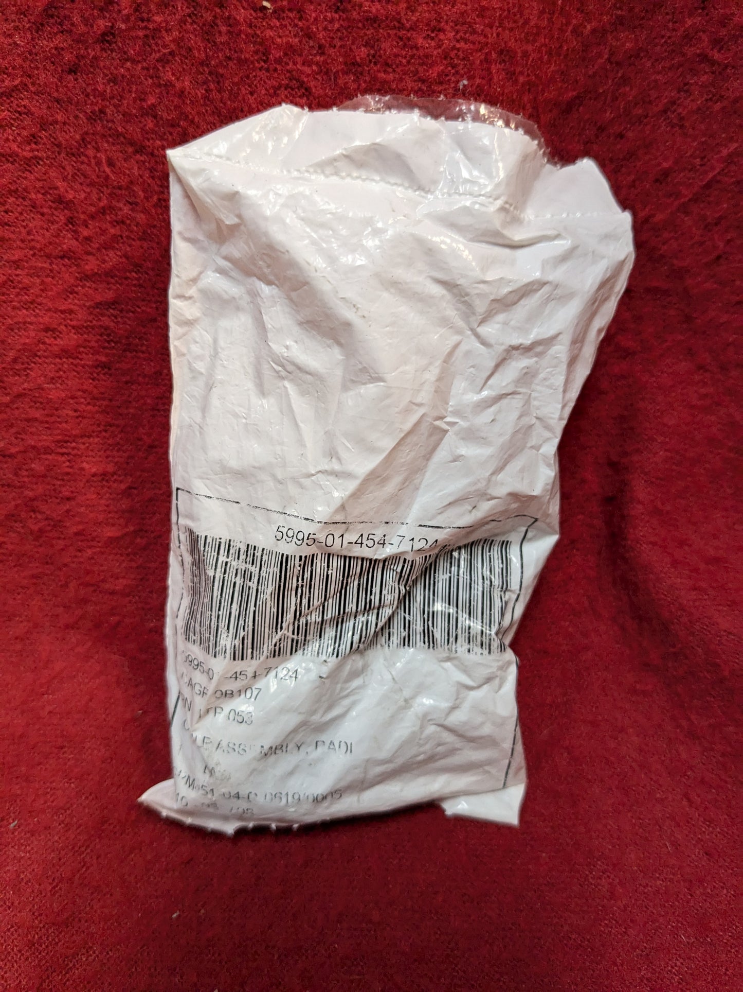 NOS Cable Remote, Assembly 12" Pressure Switch Excellent Condition (bar ac04-YLU53)