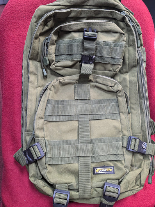 Eyourlife Military Tactical Backpack Hiking Bag Used (BA12-YLU59)