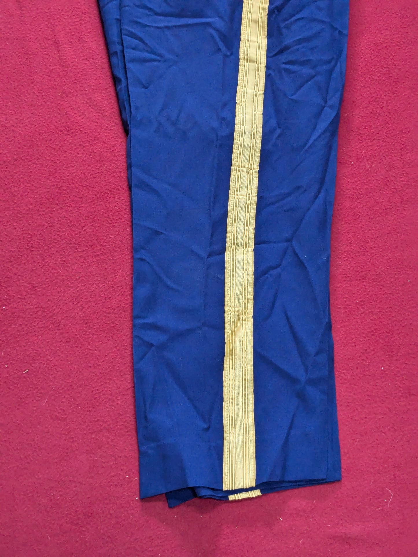 US Army 33 S Dress Blue 450 Trousers ASU Pants Used (01cr- ca14-YLU62)