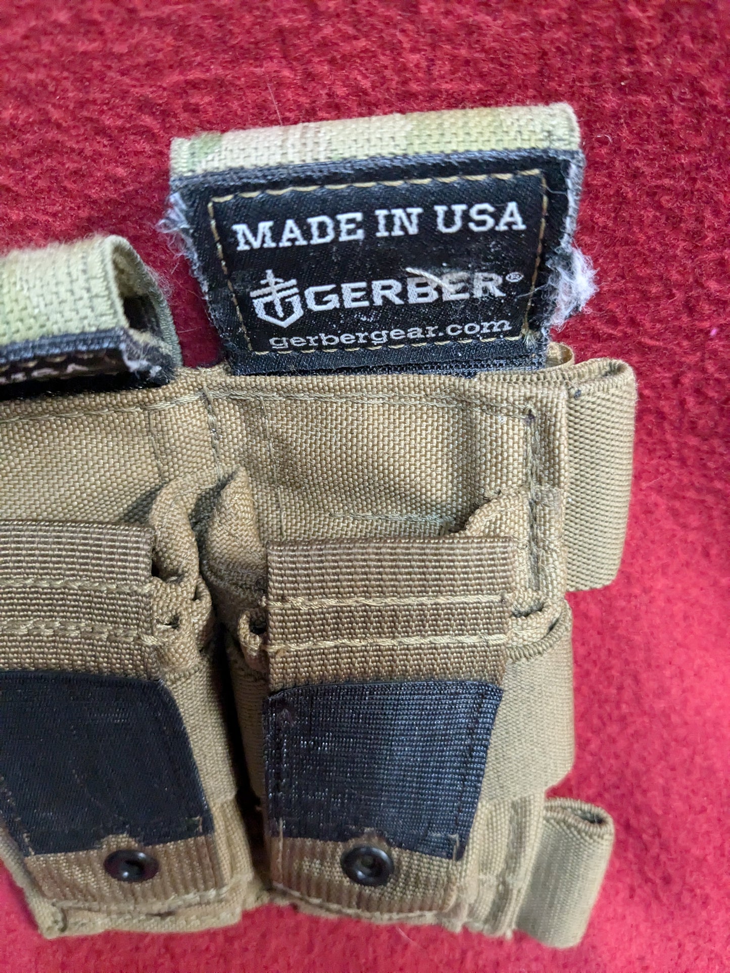 USGI Gerber Individual Deployment Kit MP600 Streamlight Sidewinder *Pouch Only* Used (36cr- ca4-YLU115)
