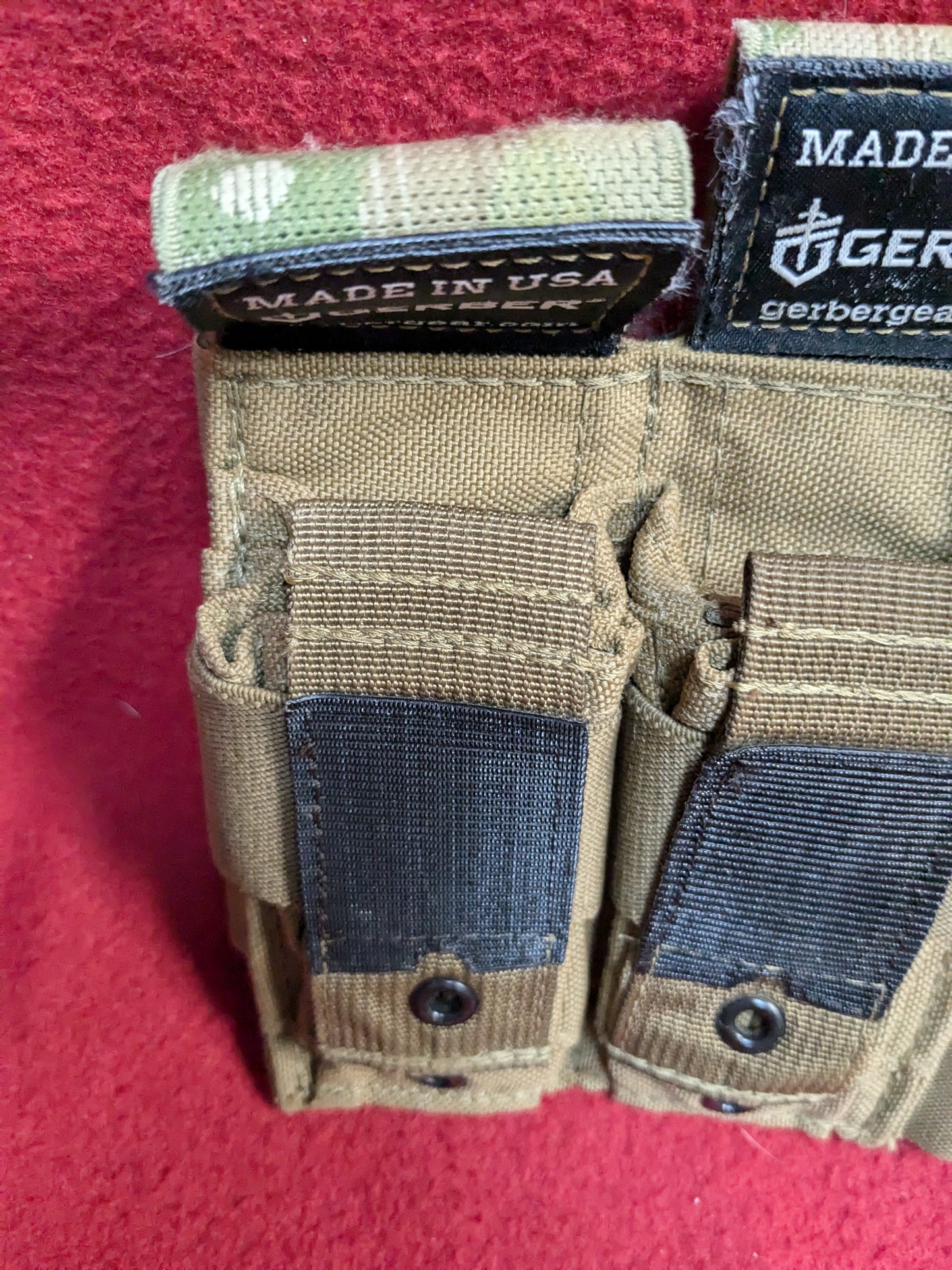 USGI Gerber Individual Deployment Kit MP600 Streamlight Sidewinder *Pouch Only* Used (36cr- ca4-YLU115)