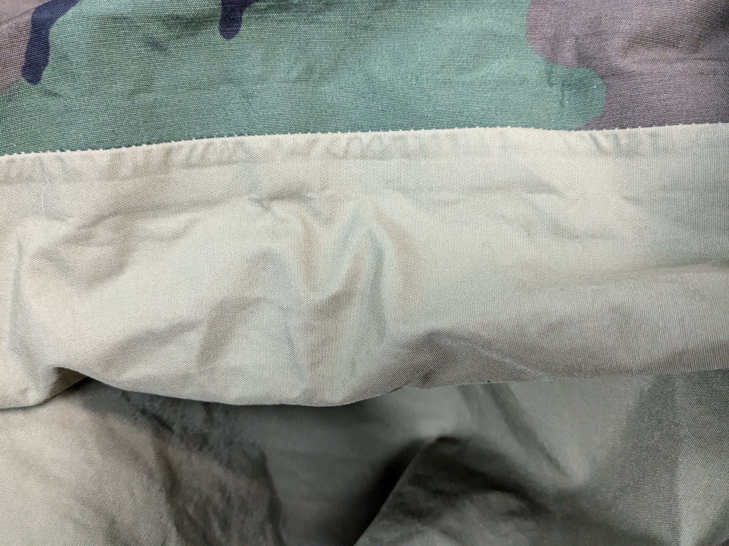 US Army Modular BDU Woodland Pattern Bivy Cover Used (fa12-YLU111)