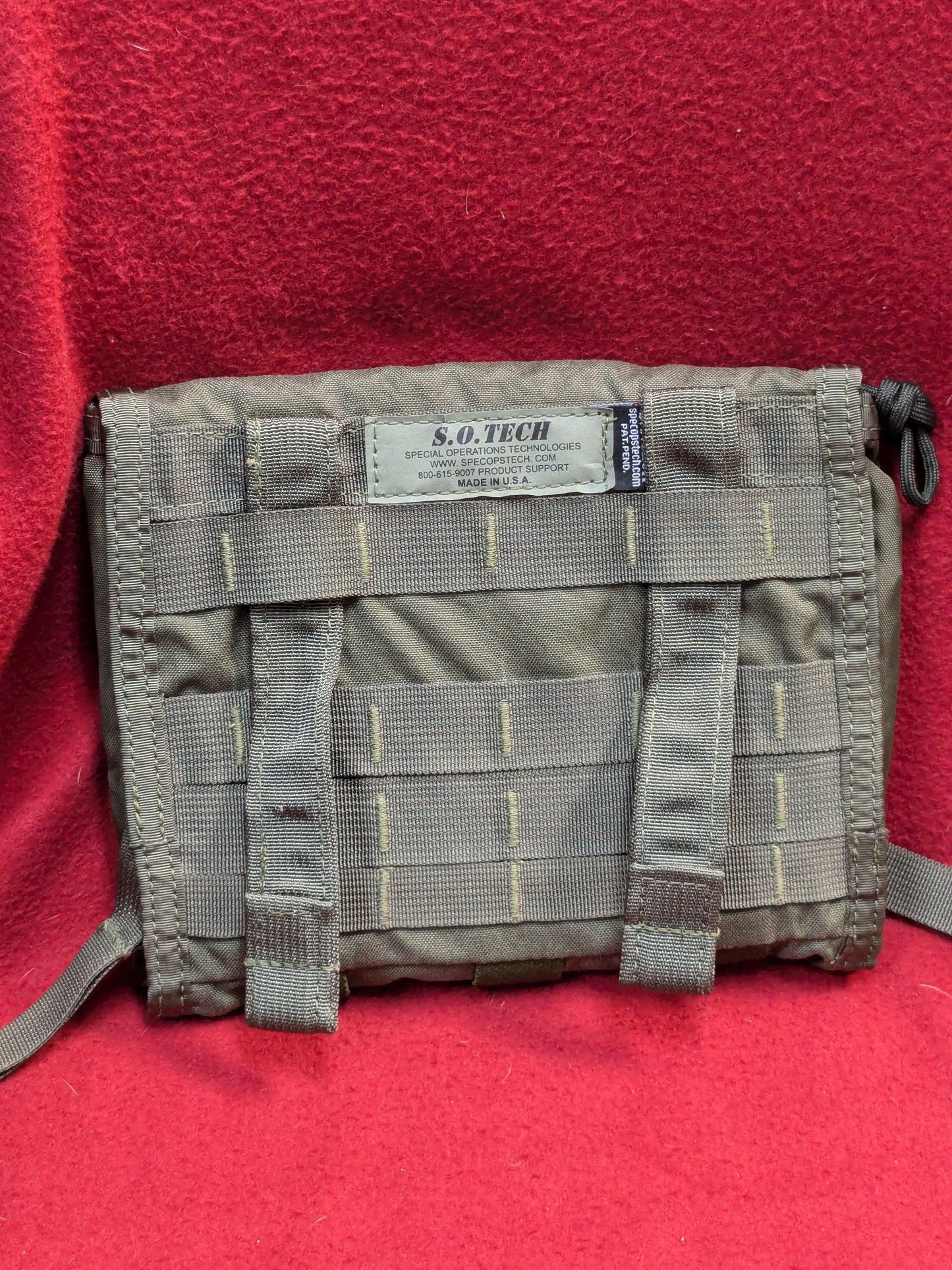 S.O. Tech V.I.P.E.R. FLAT IFAK A1 WOLF GRAY Used (ac07-YLU132)
