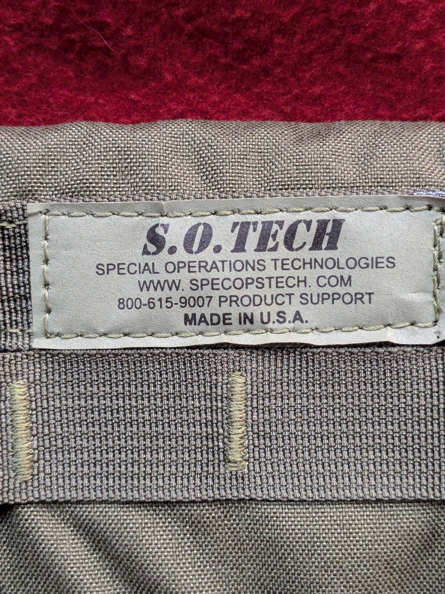 S.O. Tech V.I.P.E.R. FLAT IFAK A1 WOLF GRAY Used (ac07-YLU132)