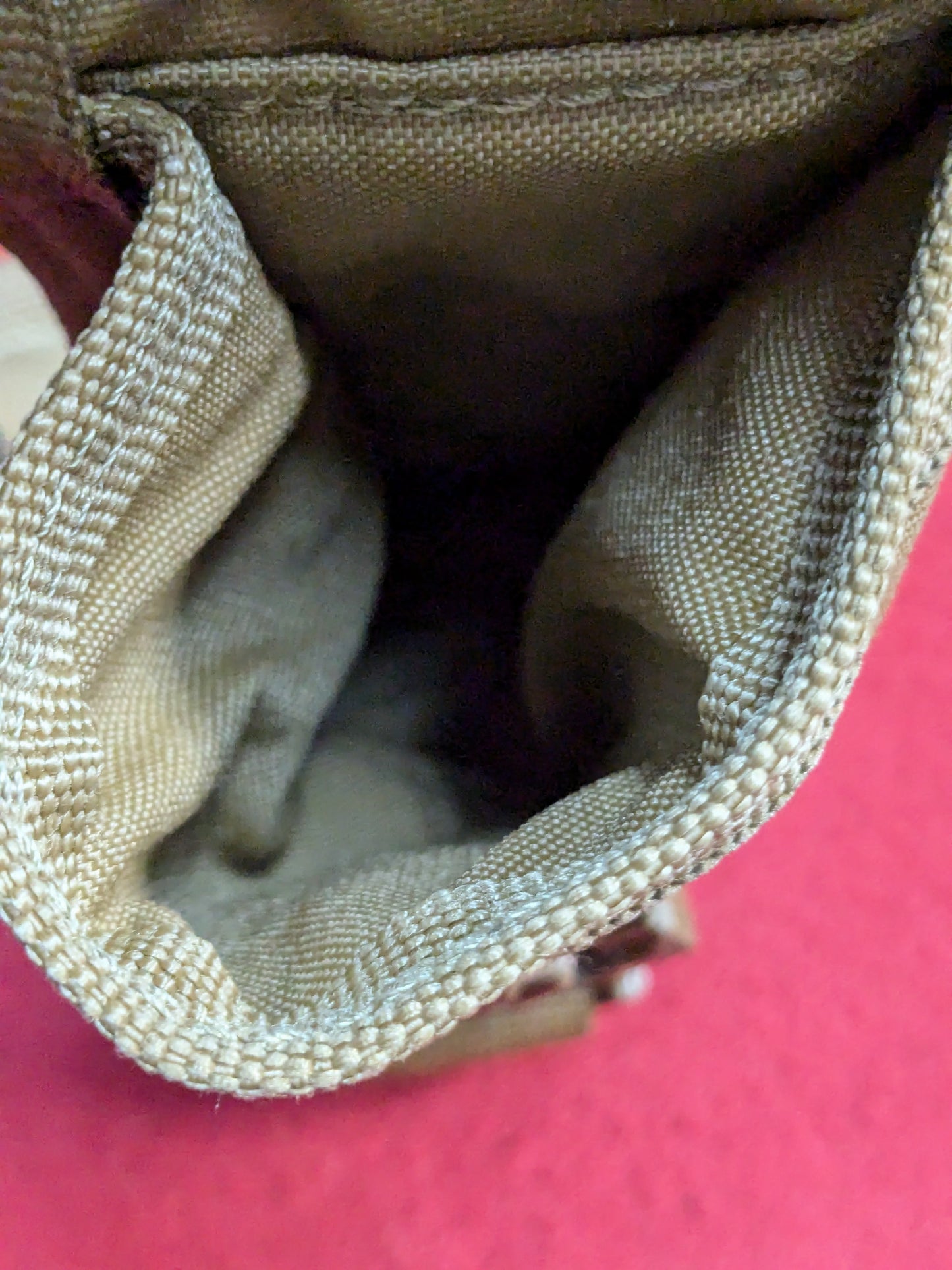 SUREFIRE Suppressor Pouch MOLLE - DARK EARTH Used (j09 ab02-YLU146)