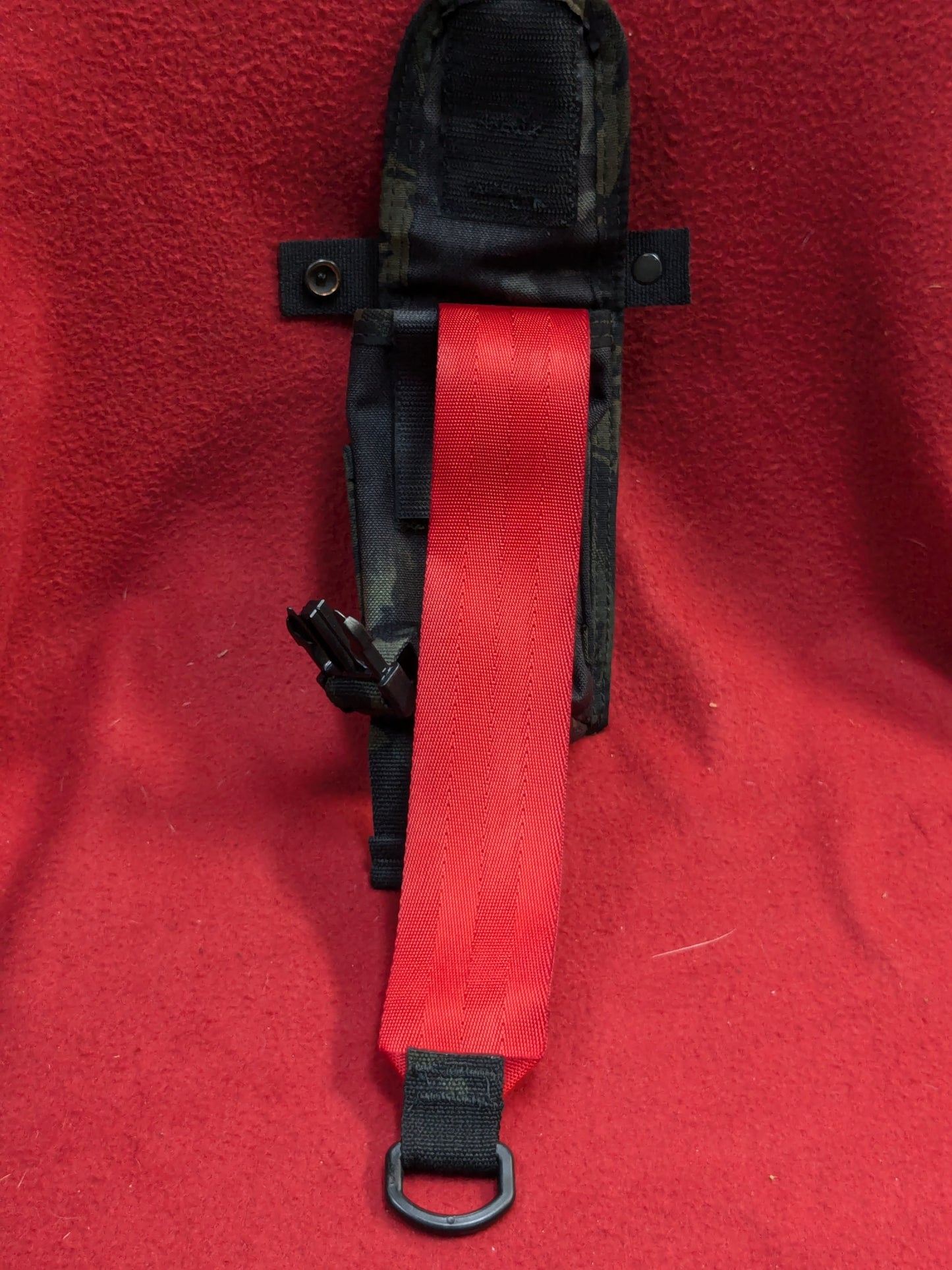 HSGI IMPROVED BLEEDER BLOWOUT POUCH MULTICAM BLACK USED (ifak  ac07-YLU149)