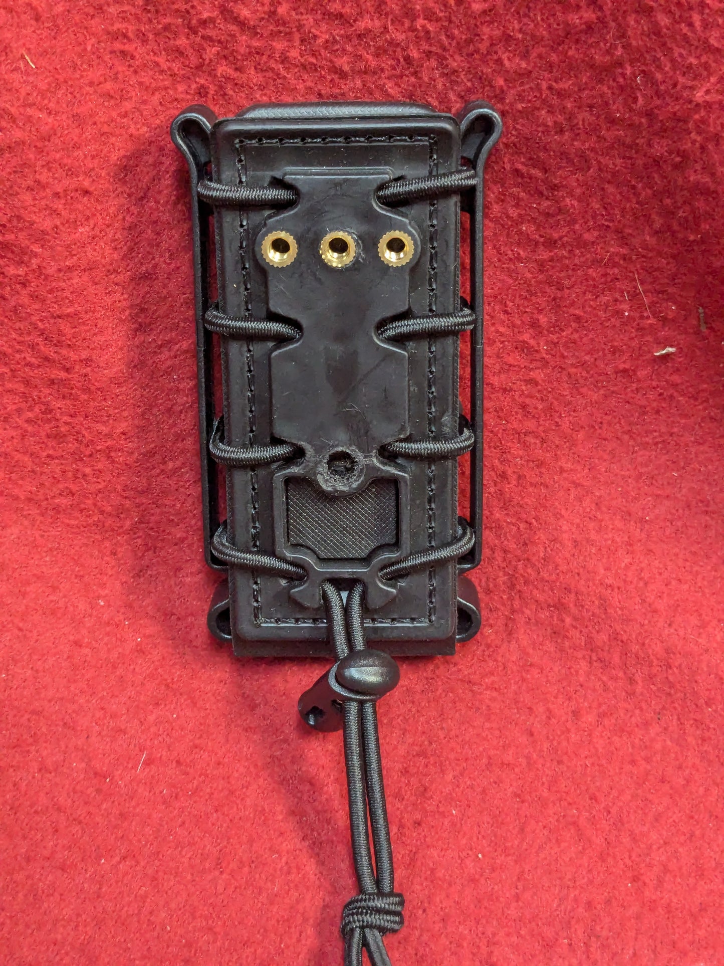 Universal Mag Pouch, 9mm Fast Molle Magazine Pouch Black Used (36cr- ca4-YLU190)