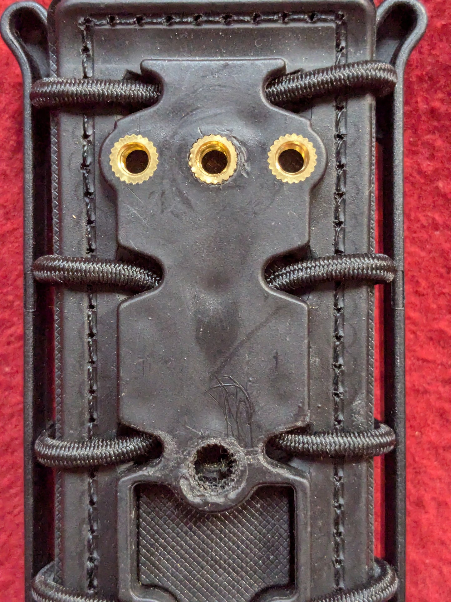 Universal Mag Pouch, 9mm Fast Molle Magazine Pouch Black Used (36cr- ca4-YLU190)