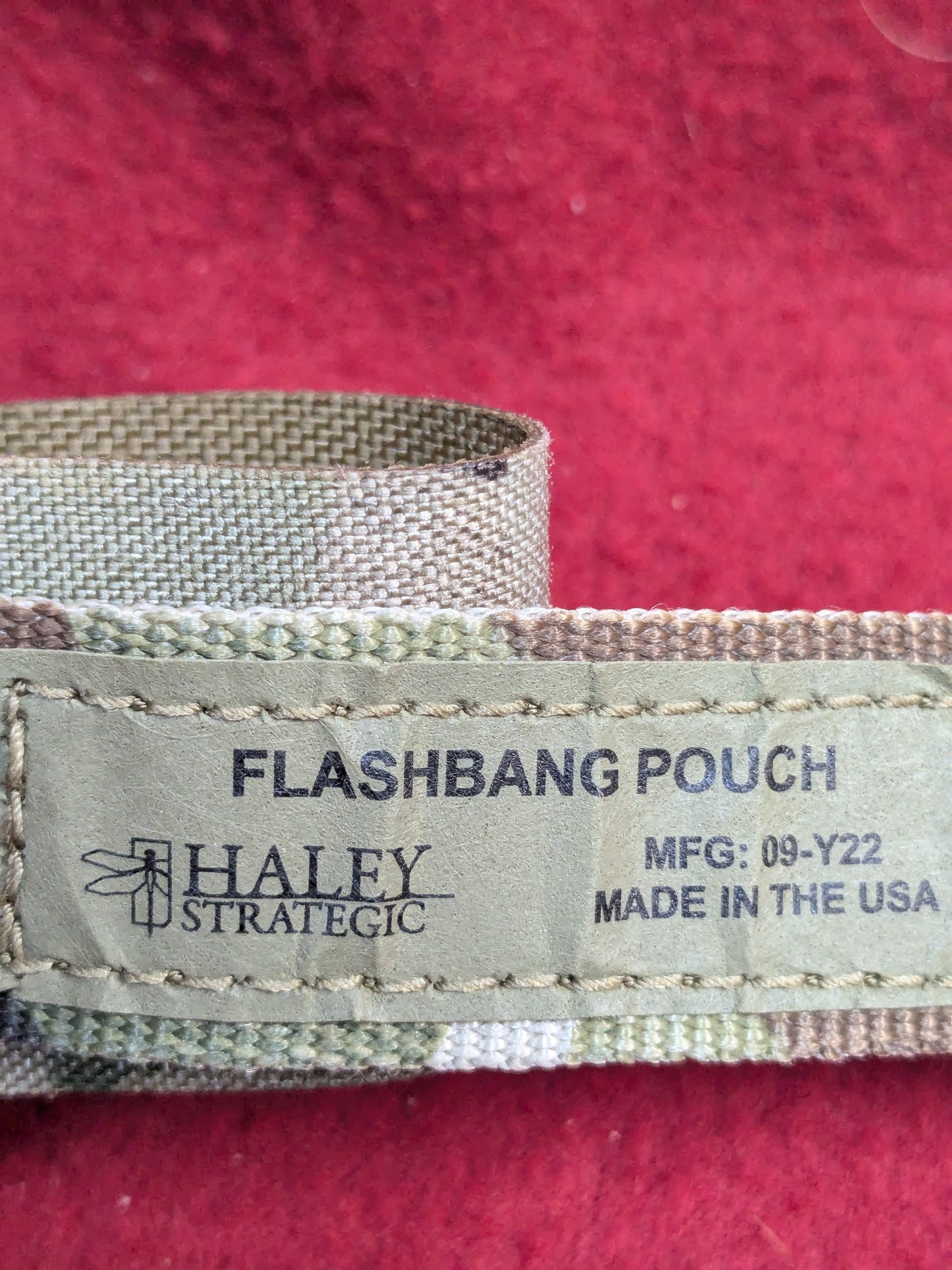 Haley Strategic Multicam FLASHBANG POUCH Good Condition (36cr- ca4-YLU192)