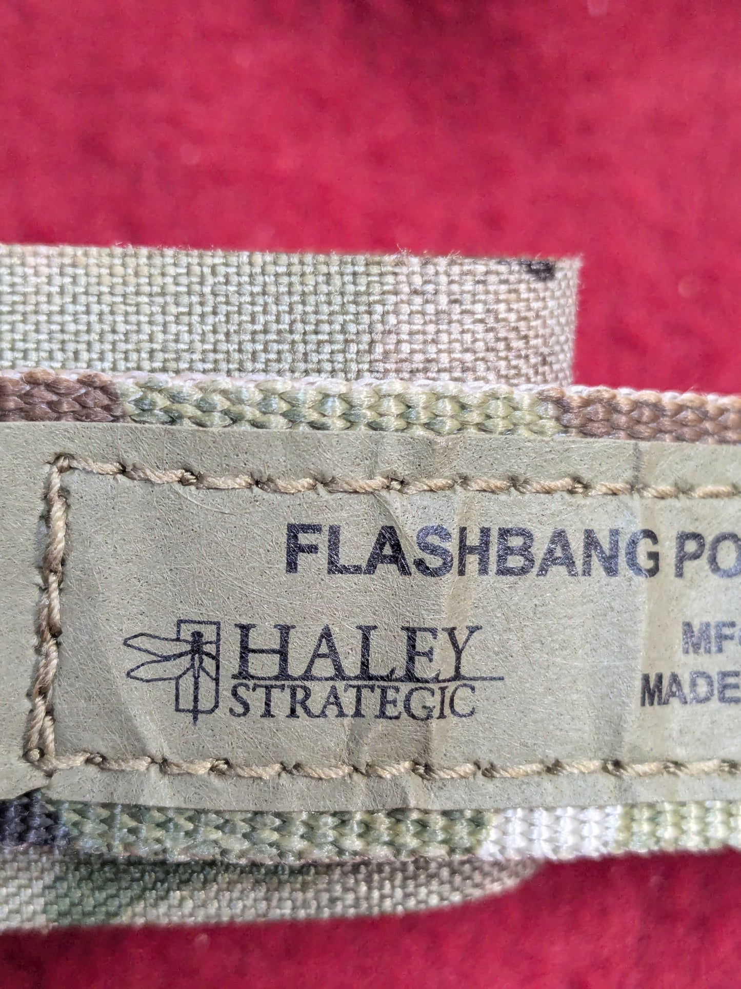 Haley Strategic Multicam FLASHBANG POUCH Good Condition (36cr- ca4-YLU192)