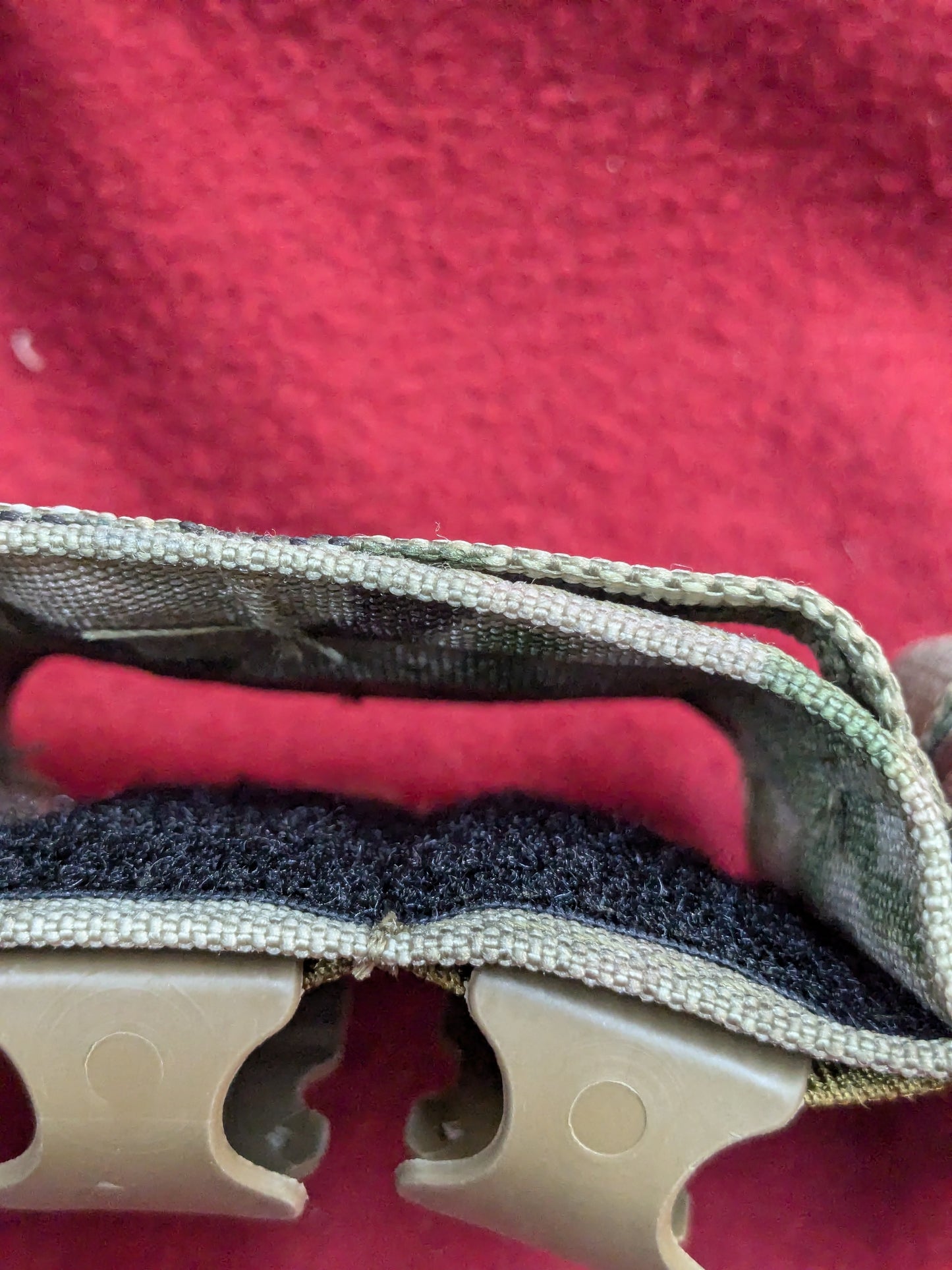 DOUBLE RIFLE SHORTY WEBBING MAGAZINE POUCH Good Condition (36cr- ca4-YLU194)