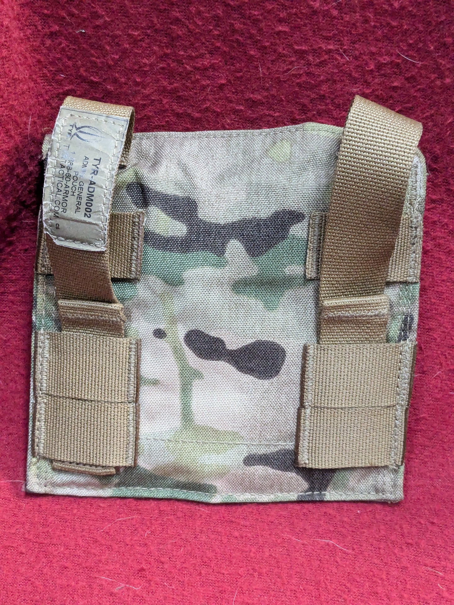 TYR Admin Pouch 6"x 6” General Used  (30cr- ca5-GUA27)